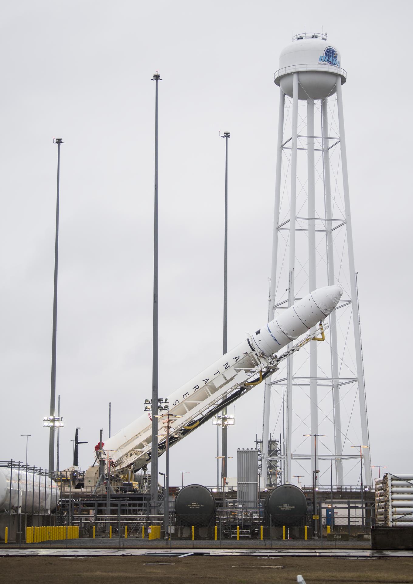 Northrop Grumman Antares CRS-13 Prelaunch