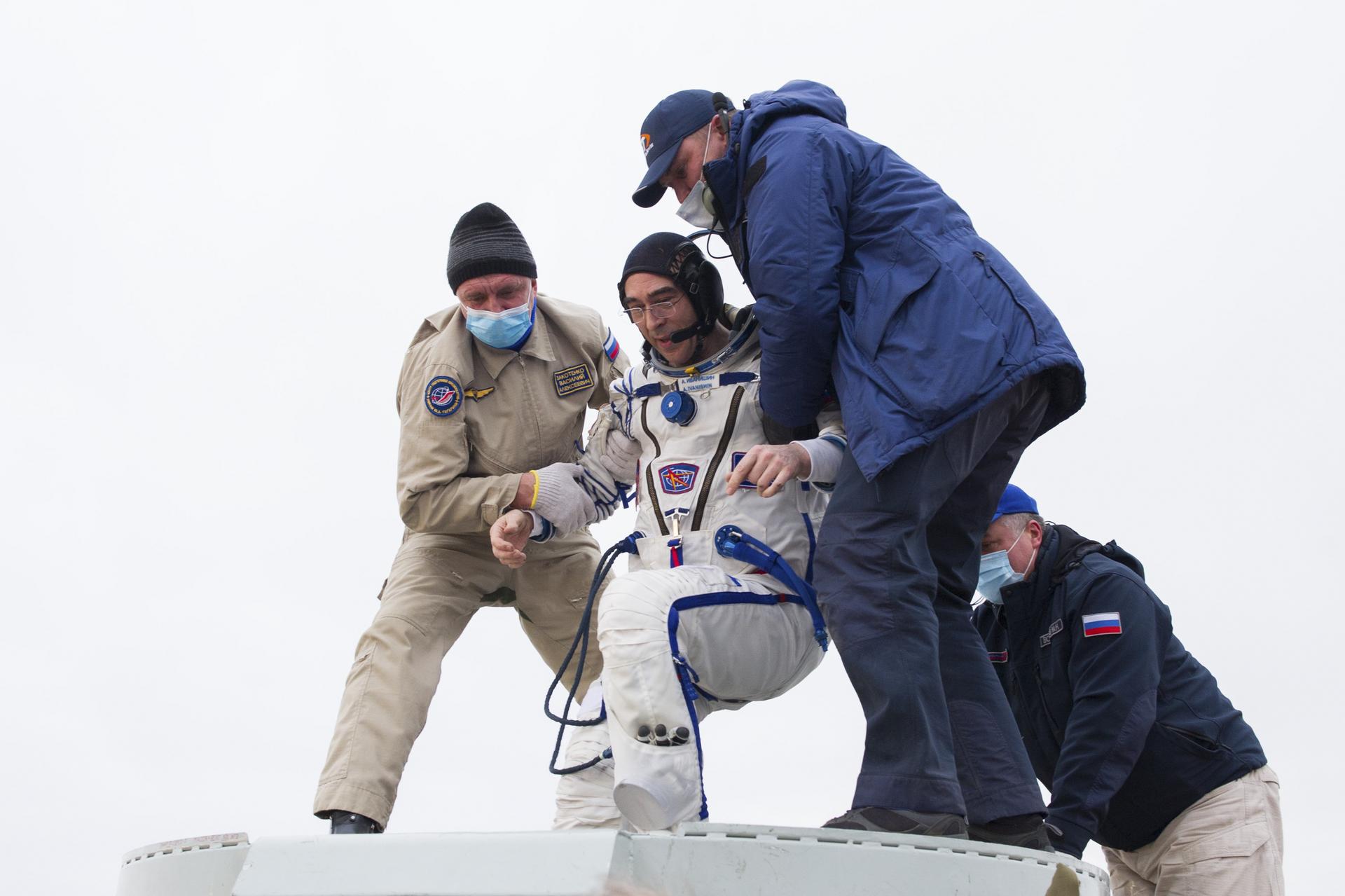 Expedition 63 Soyuz Landing