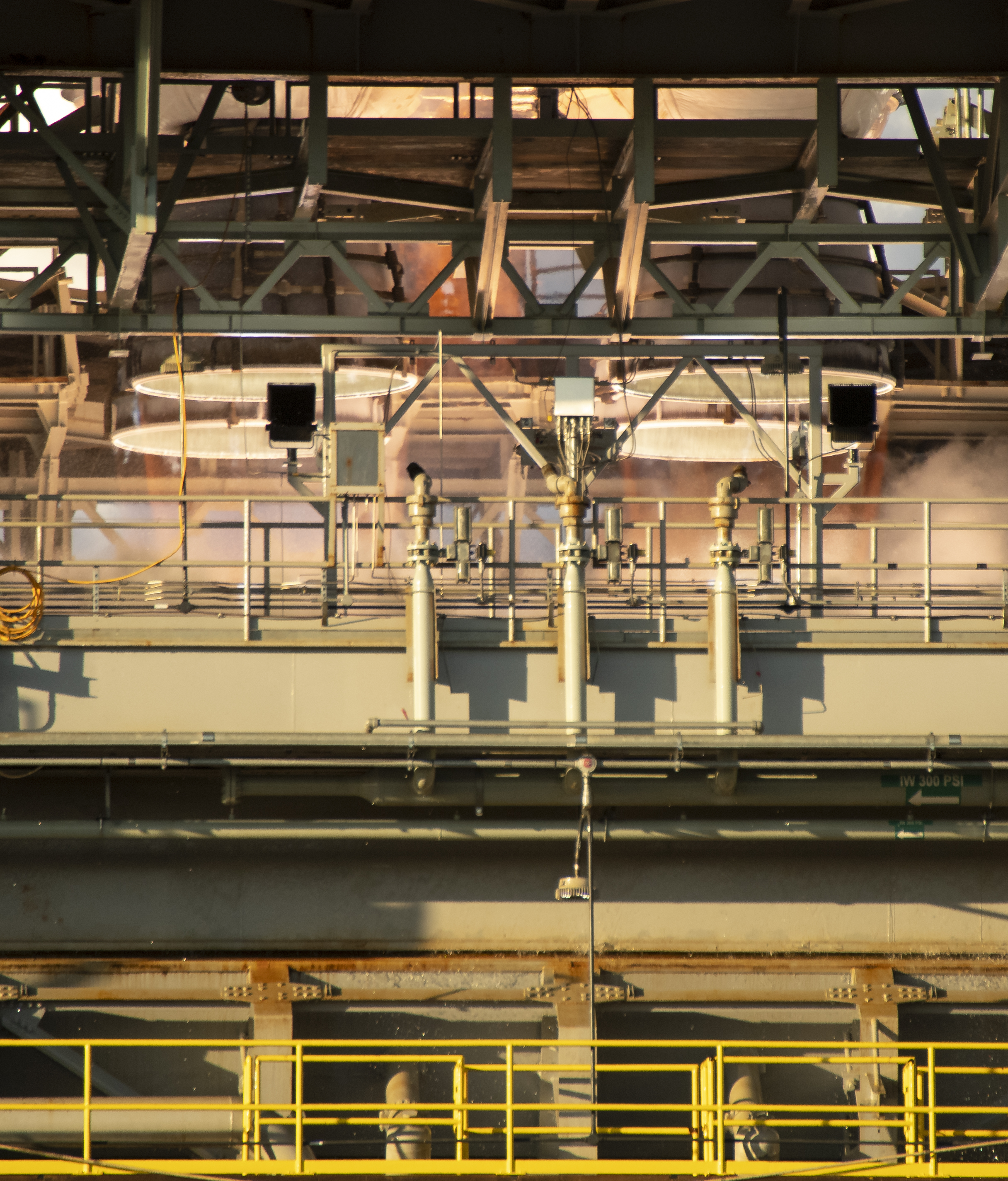 Hot Fire Test of SLS Rocket Core Stage