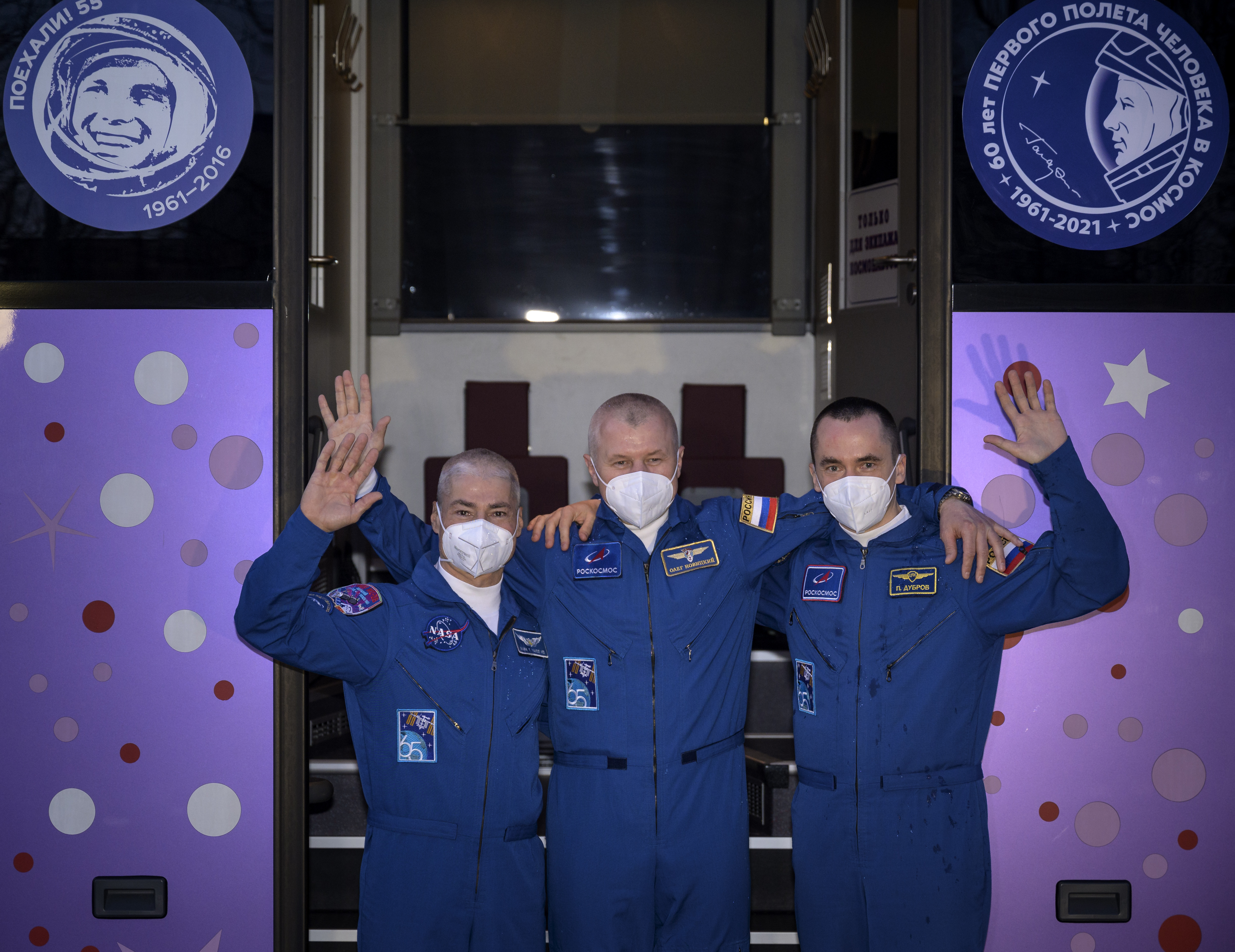 Expedition 65 Cosmonaut Hotel Depatrure