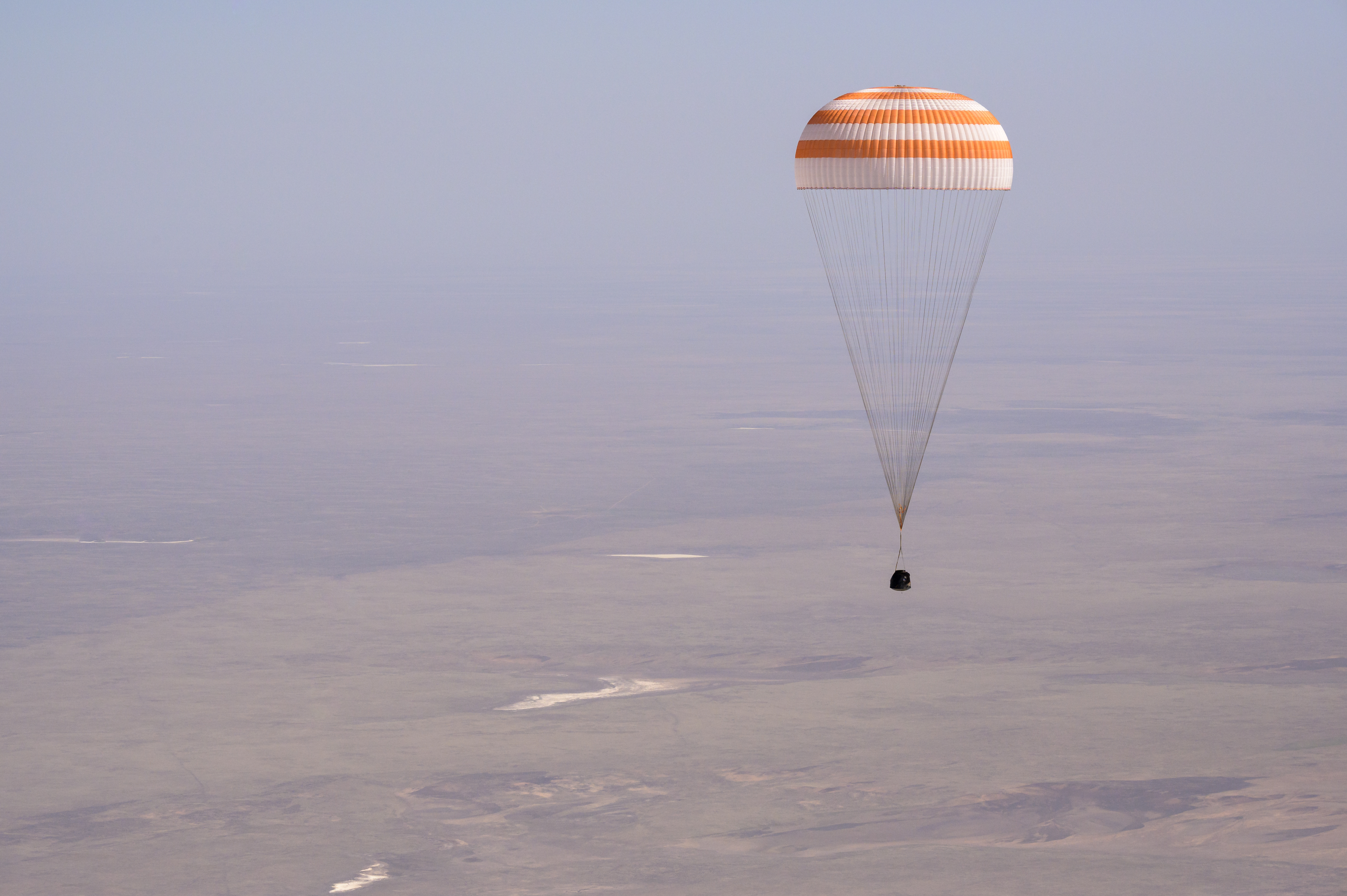 Expedition 64 Soyuz Landing