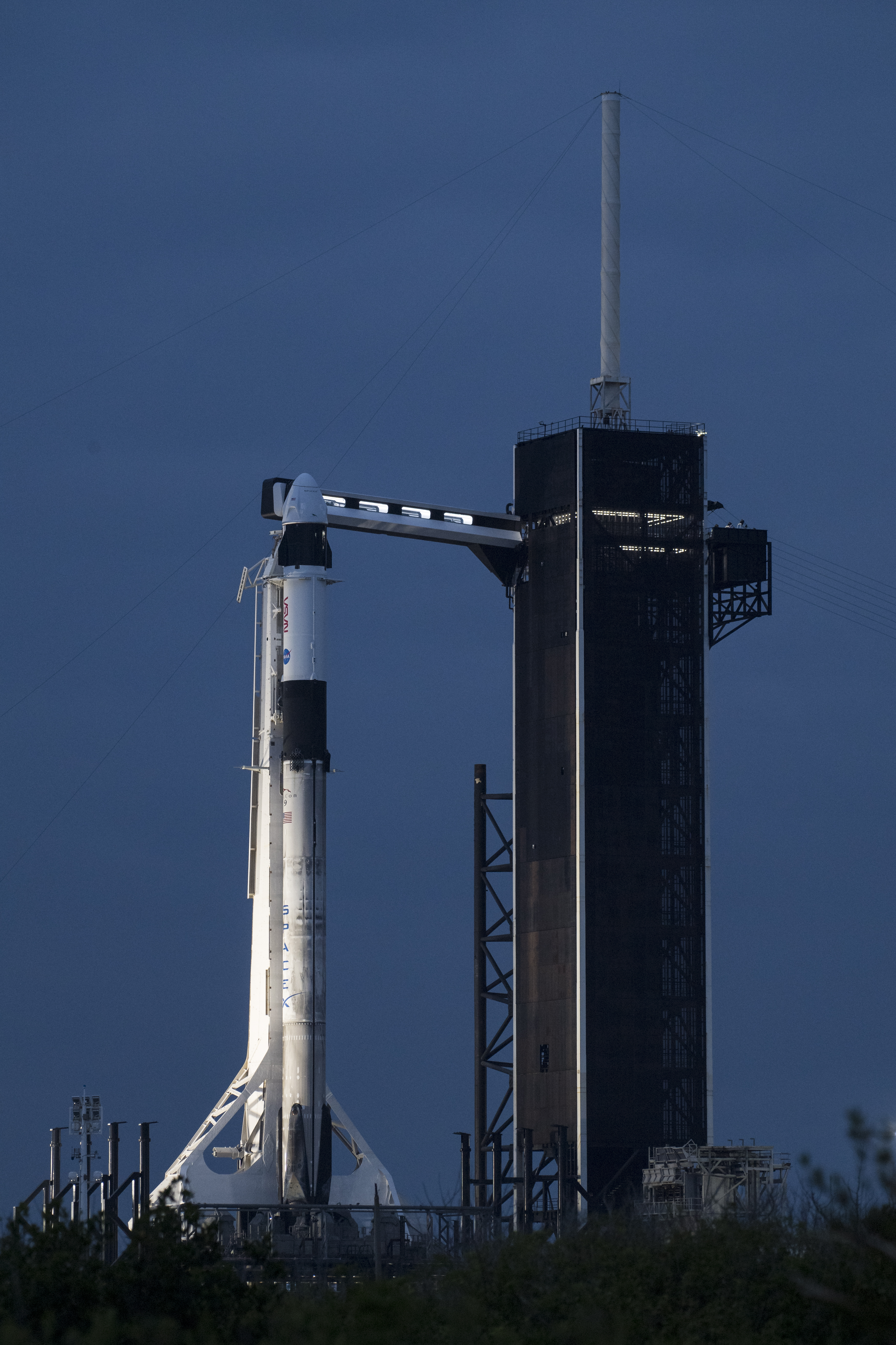 SpaceX Crew-2 Preflight