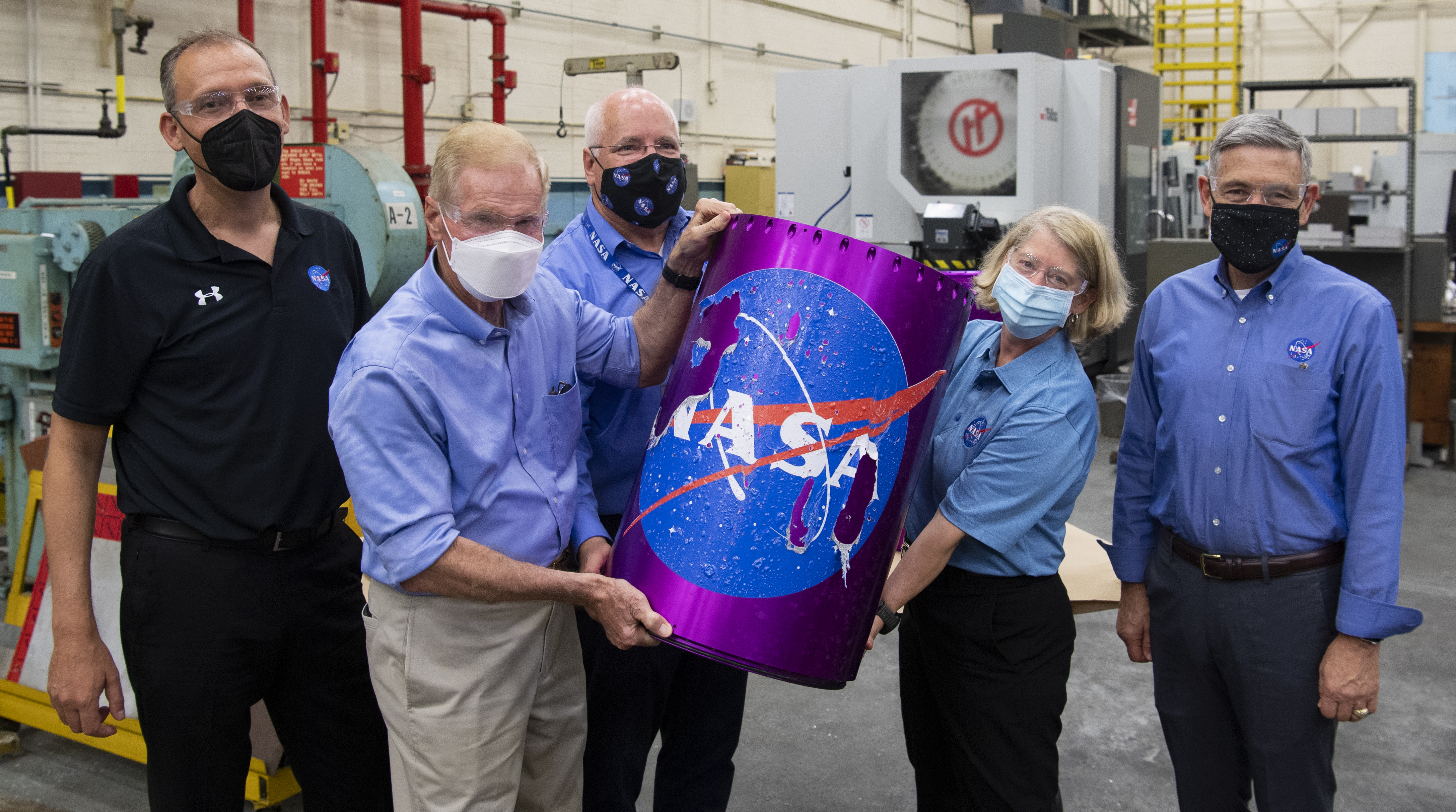 NASA Leadership Tours Wallops Flight Facility