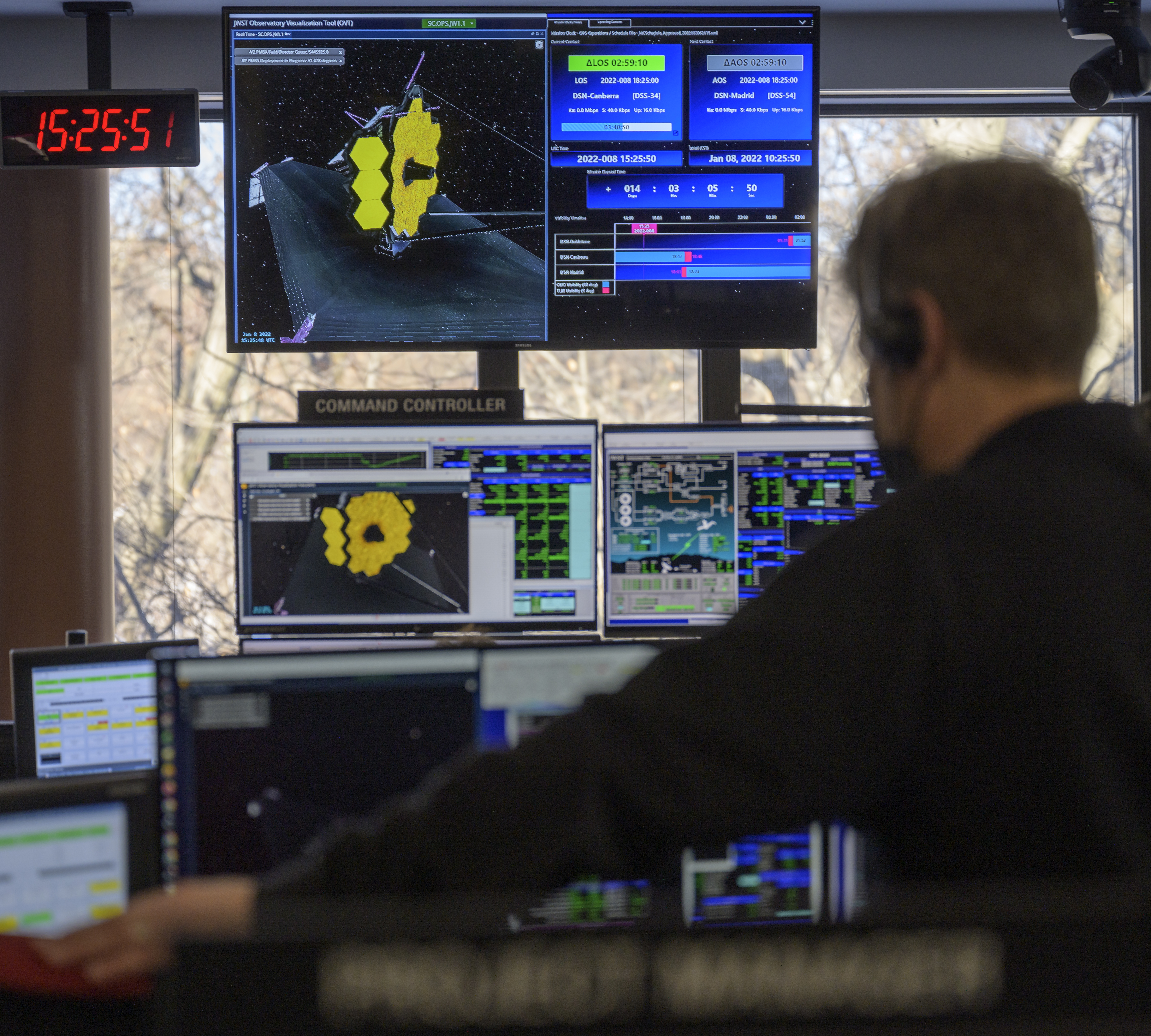 James Webb Space Telescope Second Primary Mirror Deployment