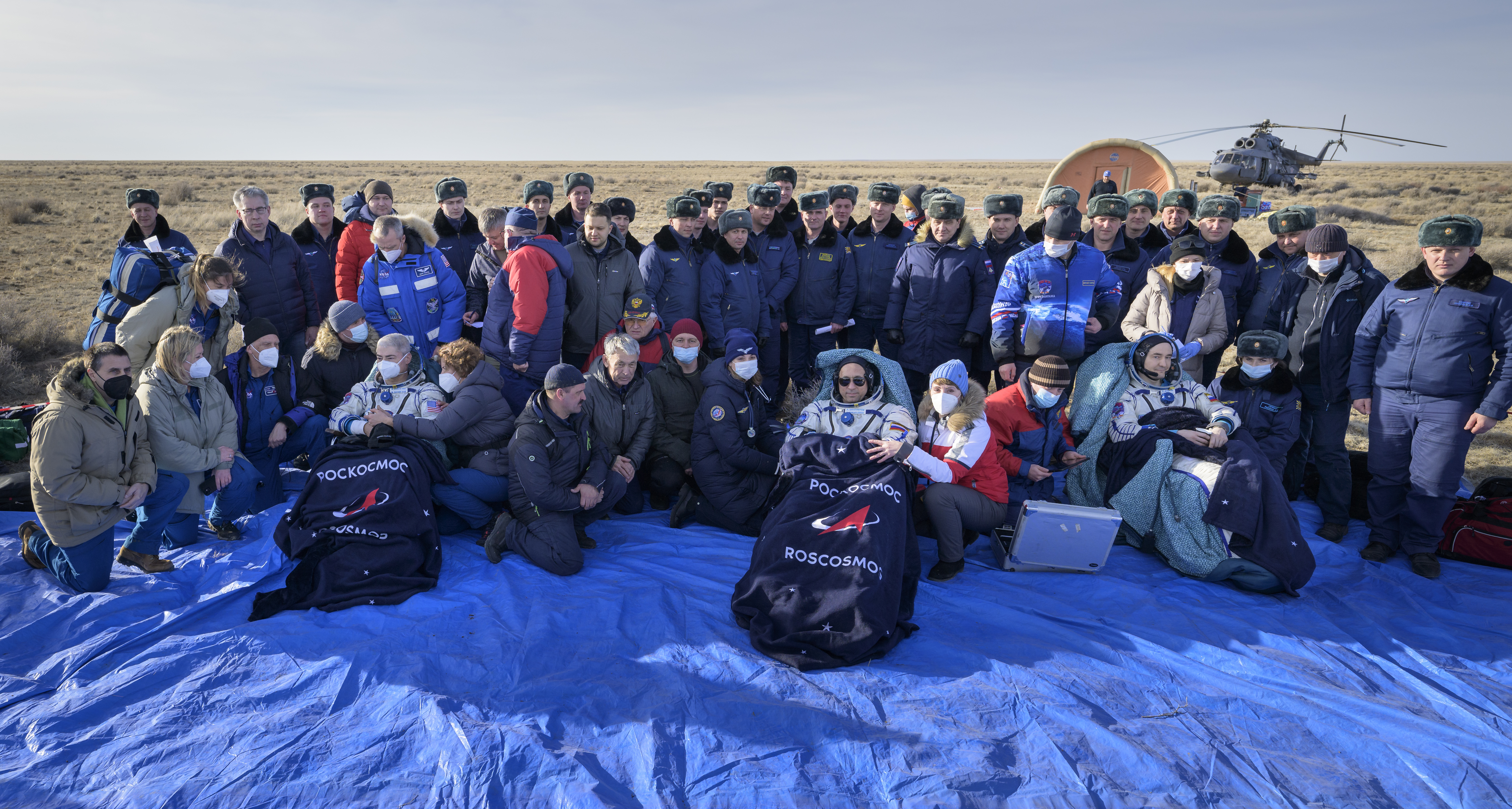 Expedition 66 Soyuz Landing