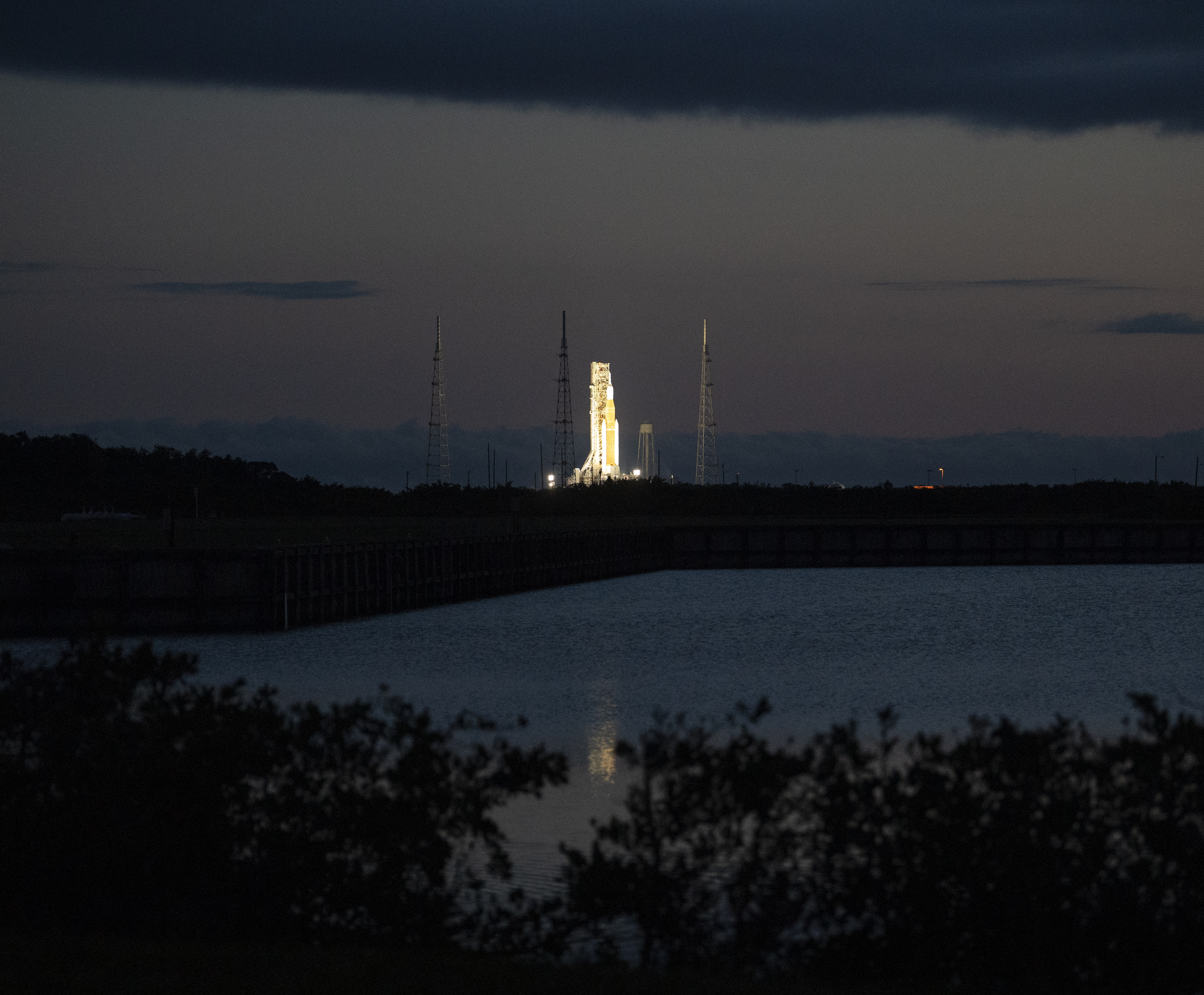 Artemis I Wet Dress Rehearsal