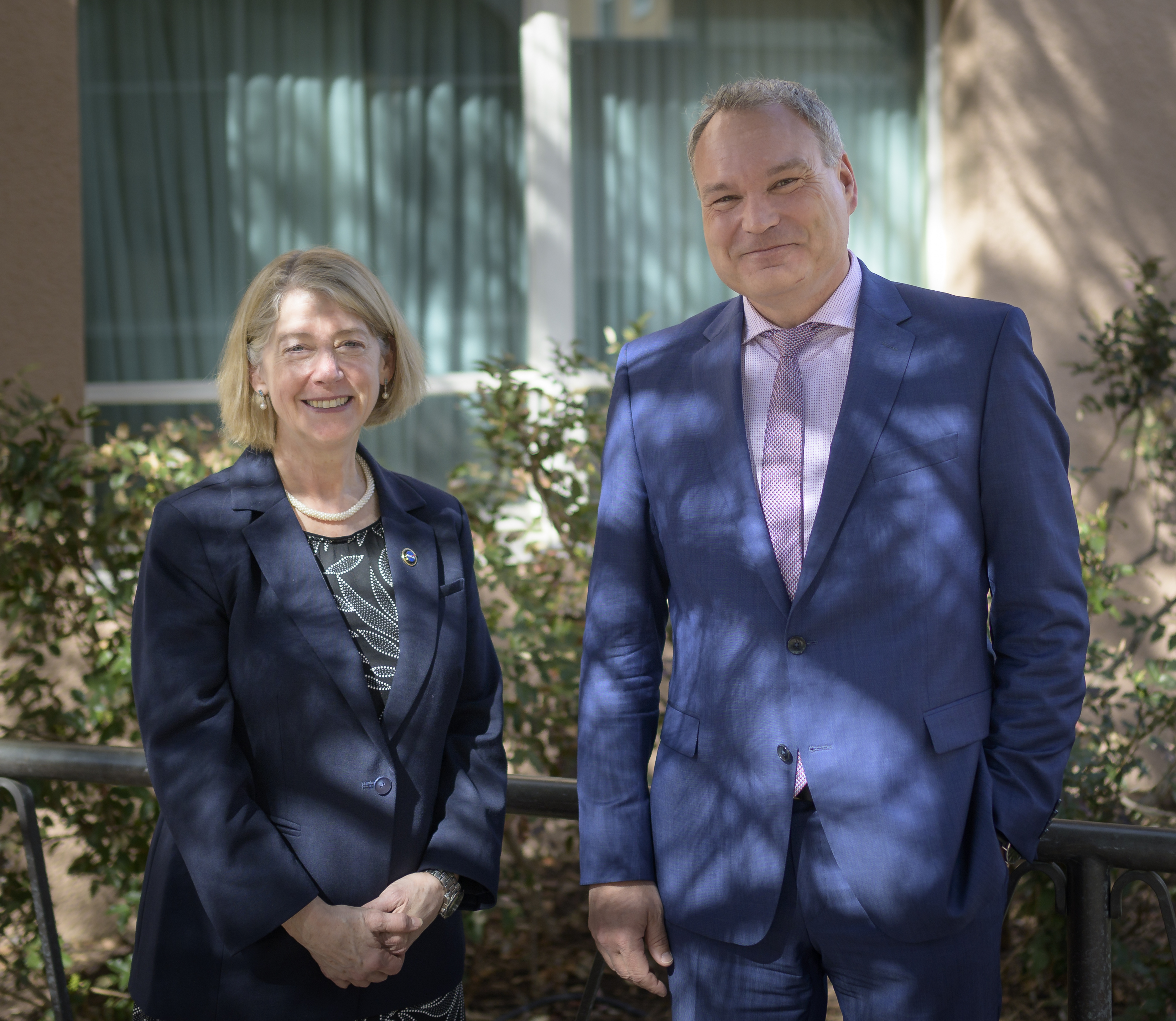 NASA, DLR Meeting at Space Symposium