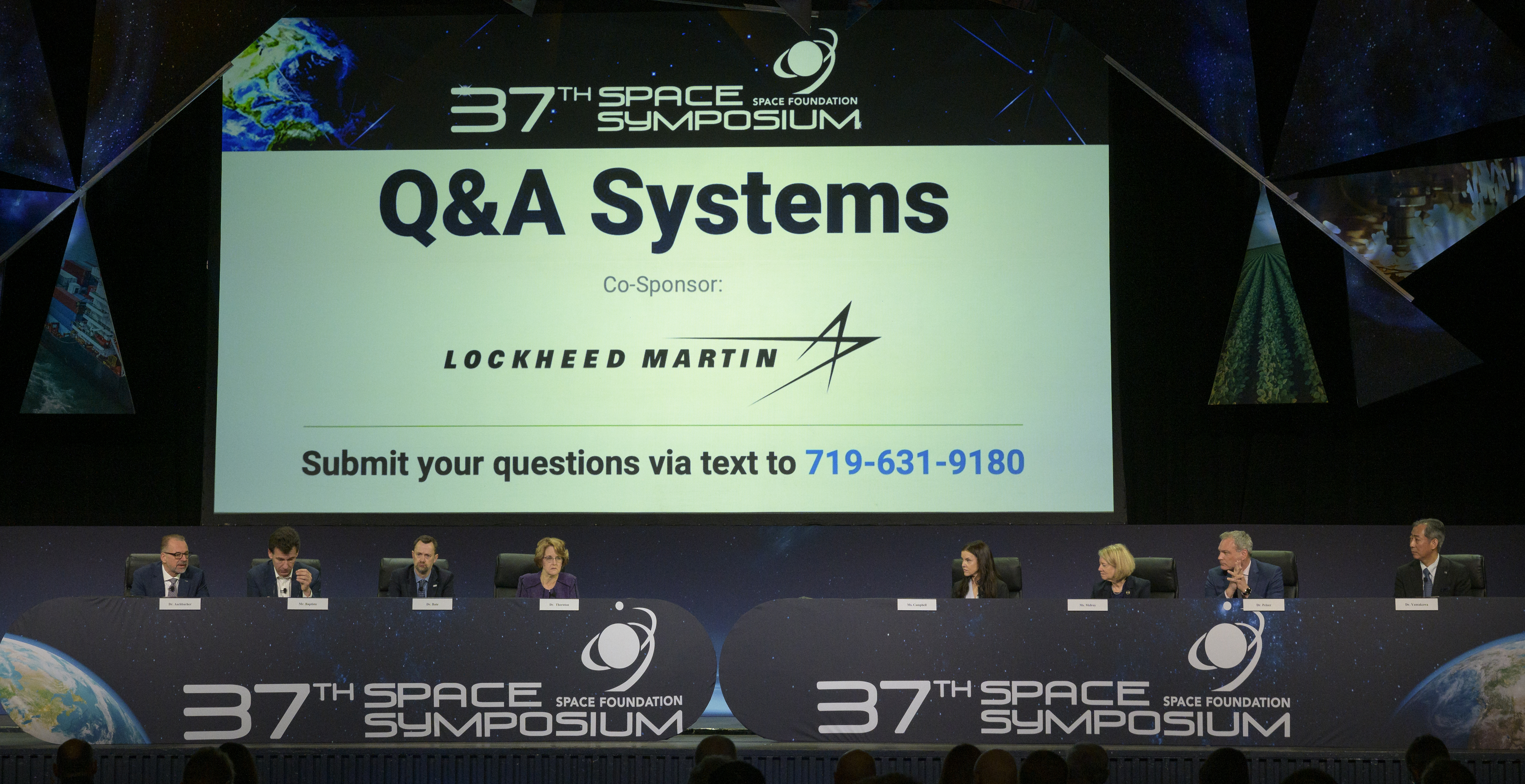 Heads of Agency Panel at Space Symposium