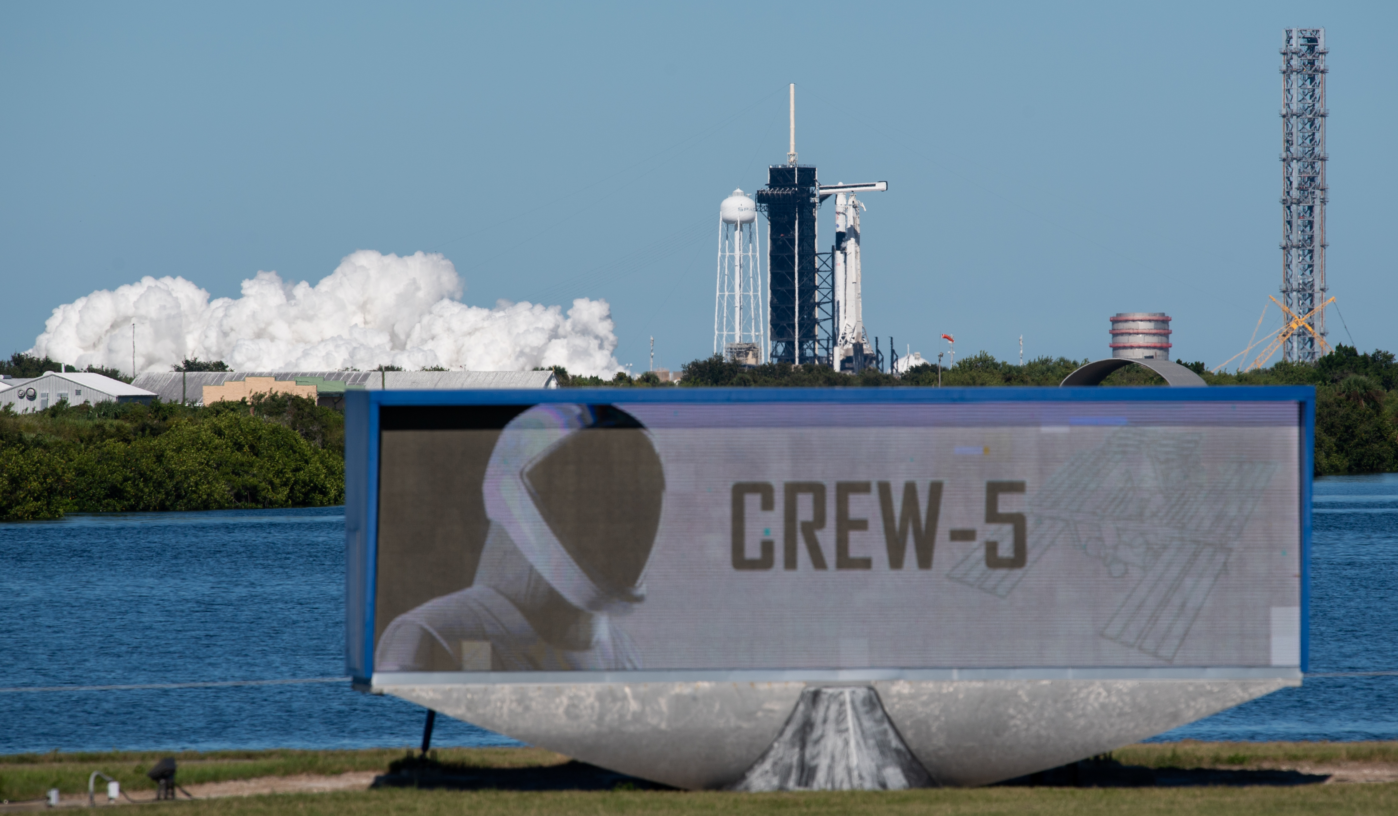 NASA’s SpaceX Crew-5 Final Prelaunch Engine Firing Test