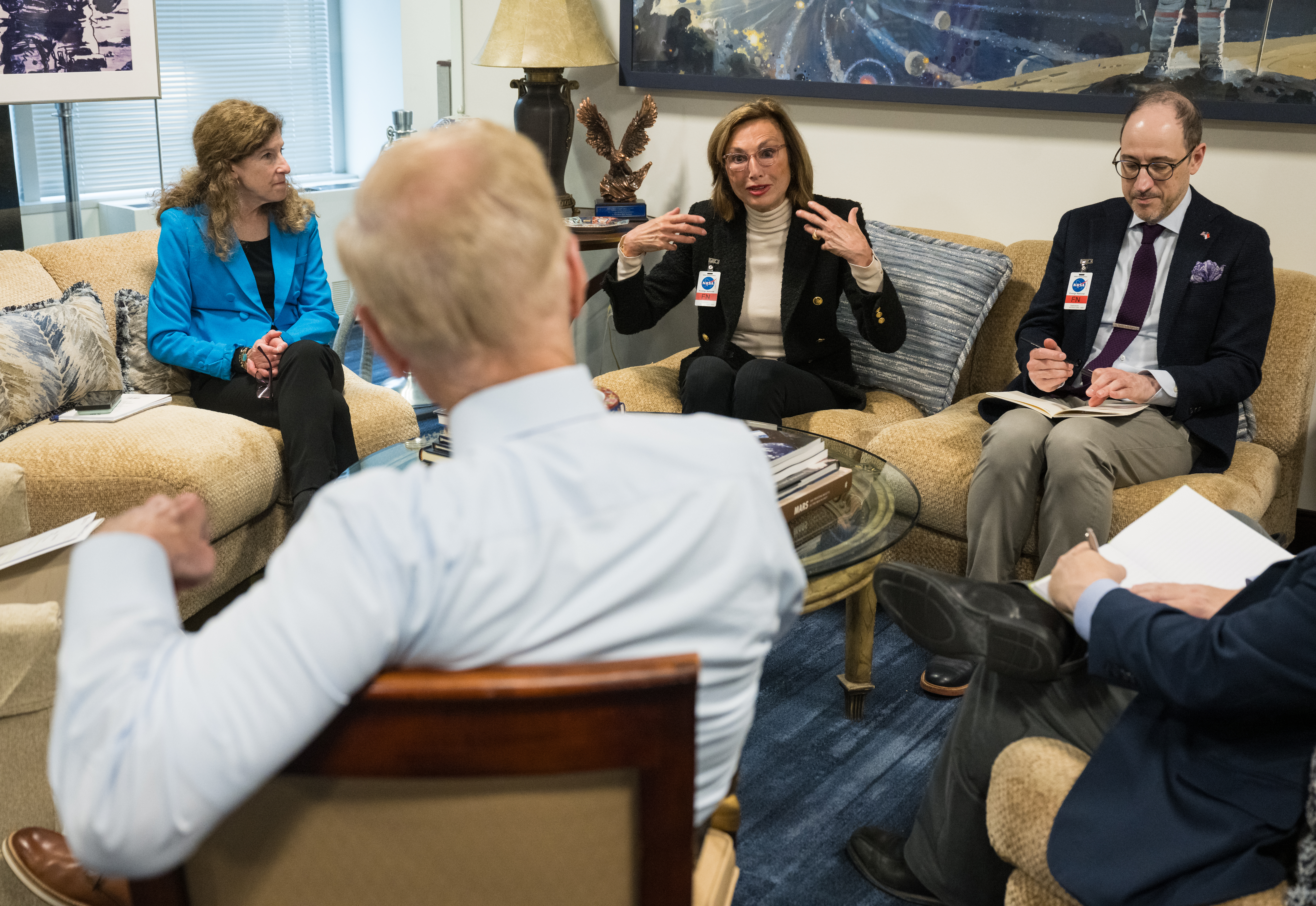 NASA Administrator Meets with Delegation from Monaco