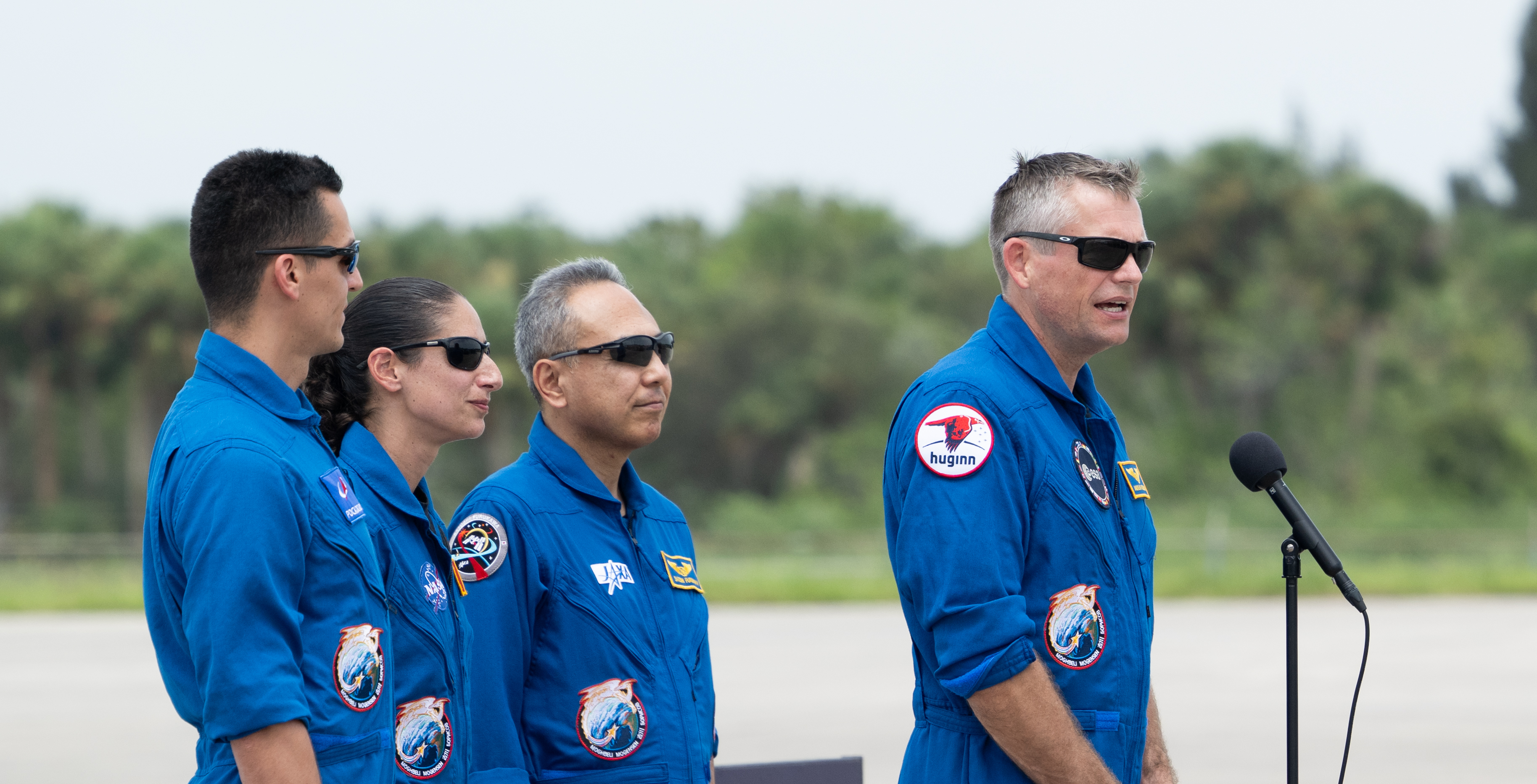 NASA’s SpaceX Crew-7 Crew Arrival for Prelaunch Activities