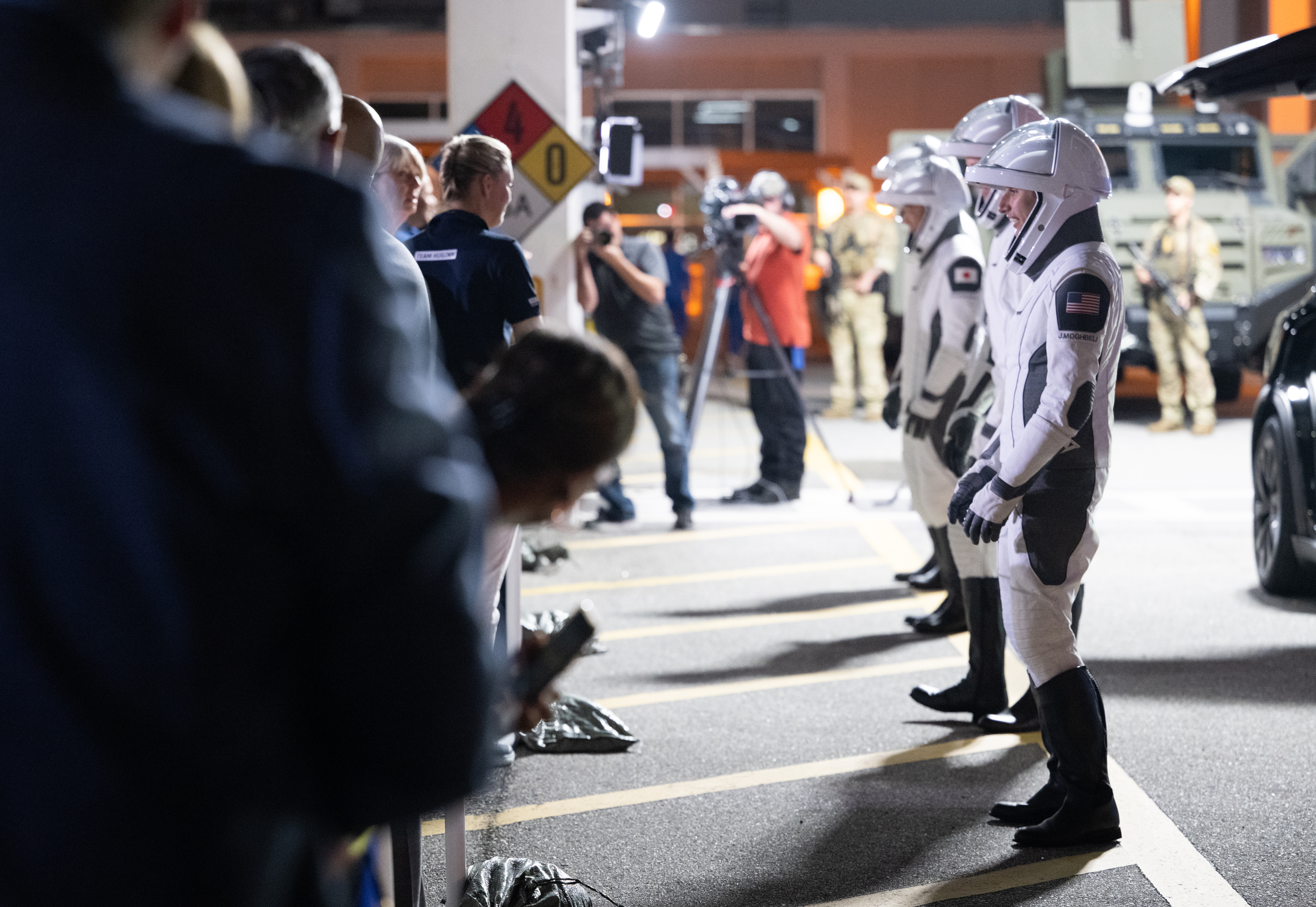 NASA’s SpaceX Crew-7 Crew Walkout