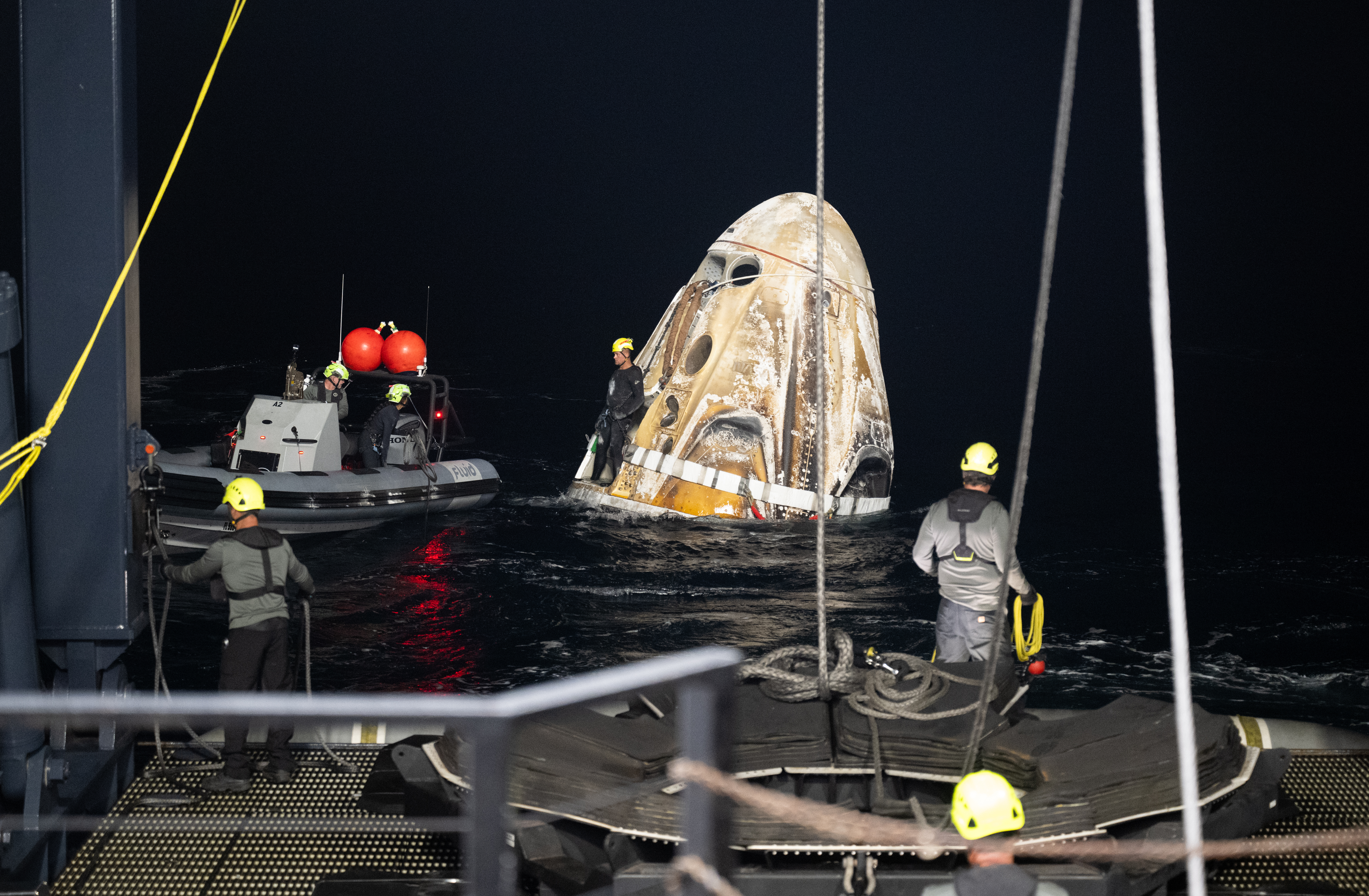 NASA’s SpaceX Crew-6 Splashdown