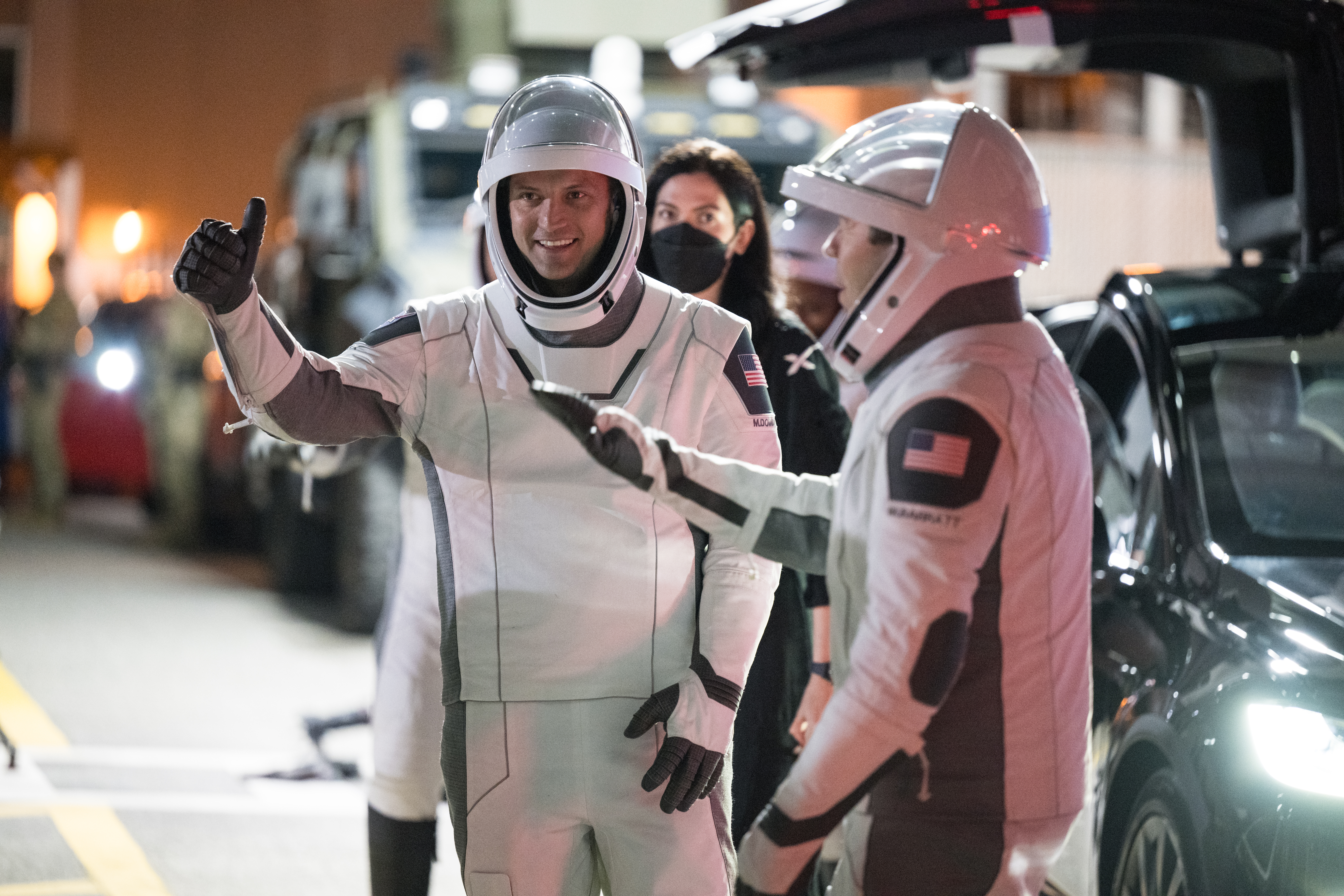 NASA’s SpaceX Crew-8 Crew Walkout