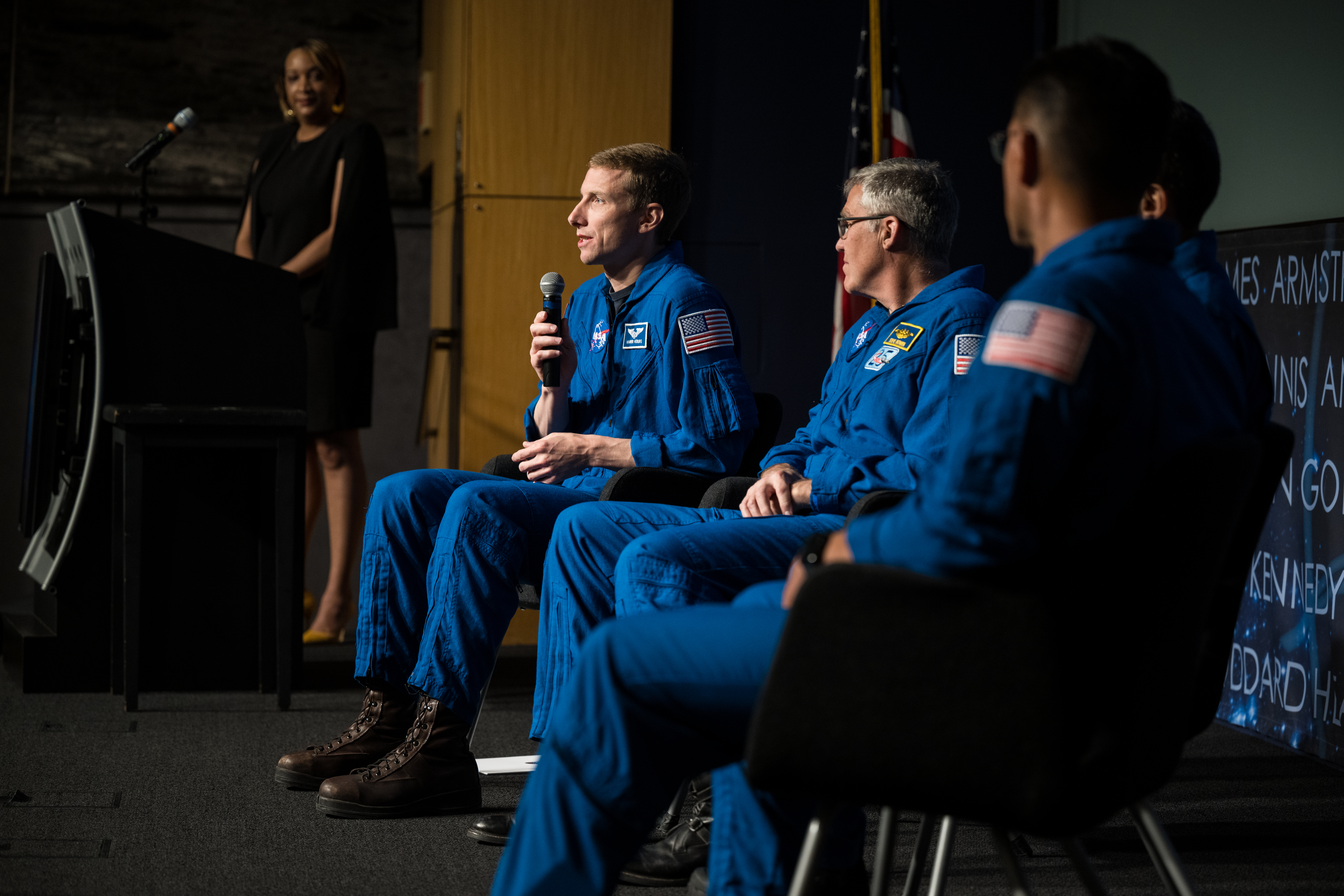 NASA Employee Engagement Event with Crew of Expedition 69