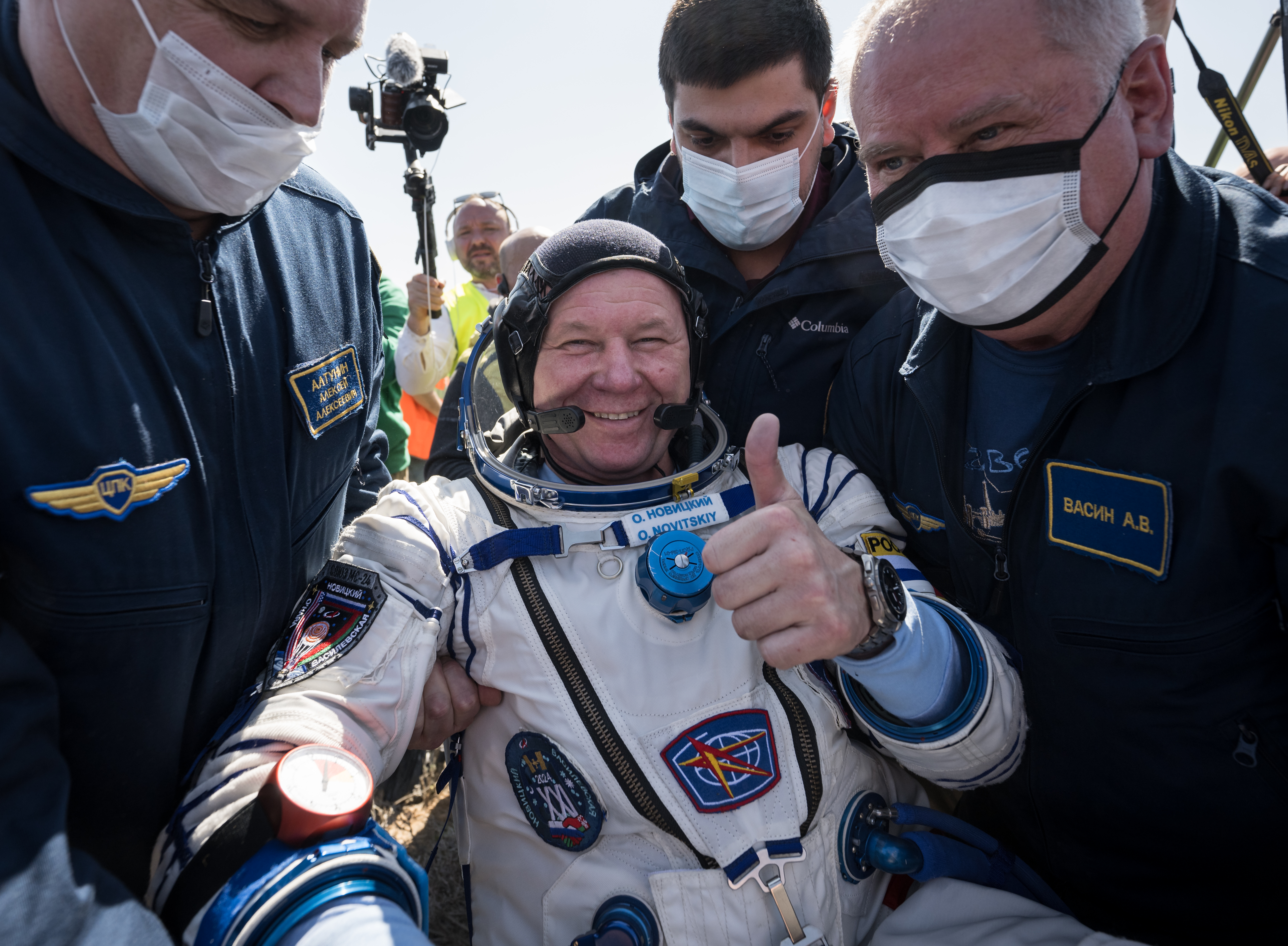 Expedition 70 Soyuz Landing