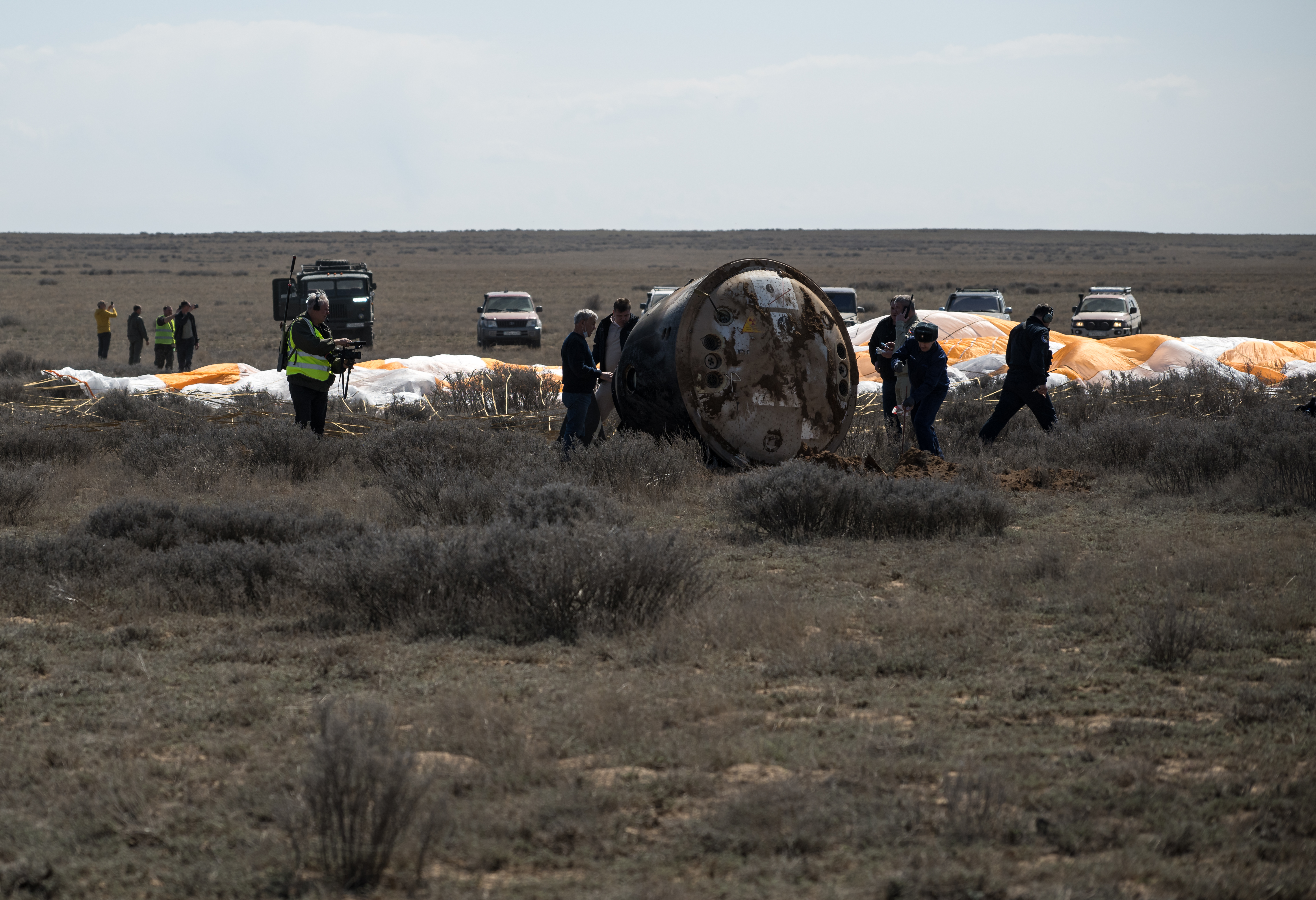 Expedition 70 Soyuz Landing