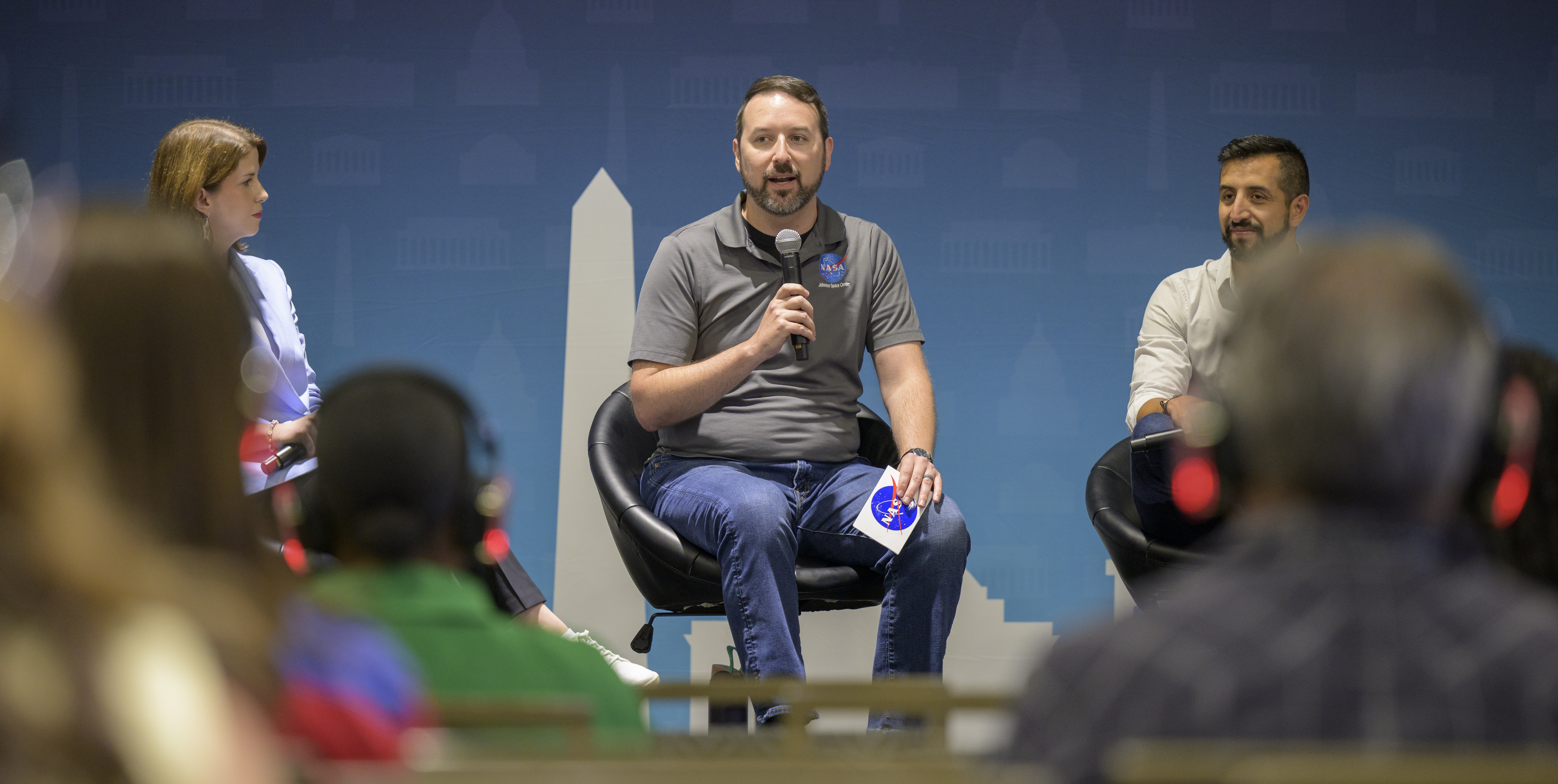 NASA Participates in the Podcast Movement