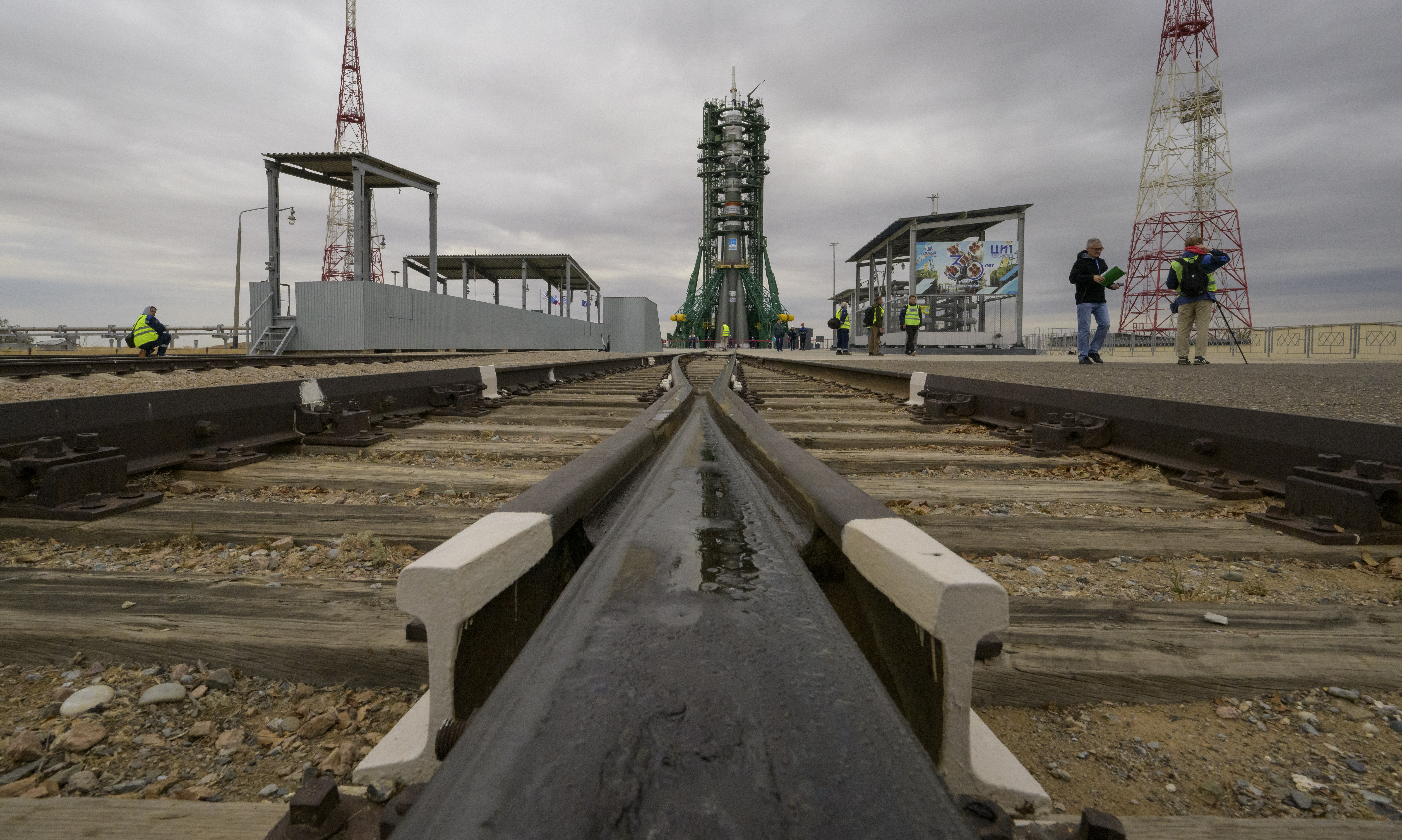 Expedition 72 Soyuz Rollout