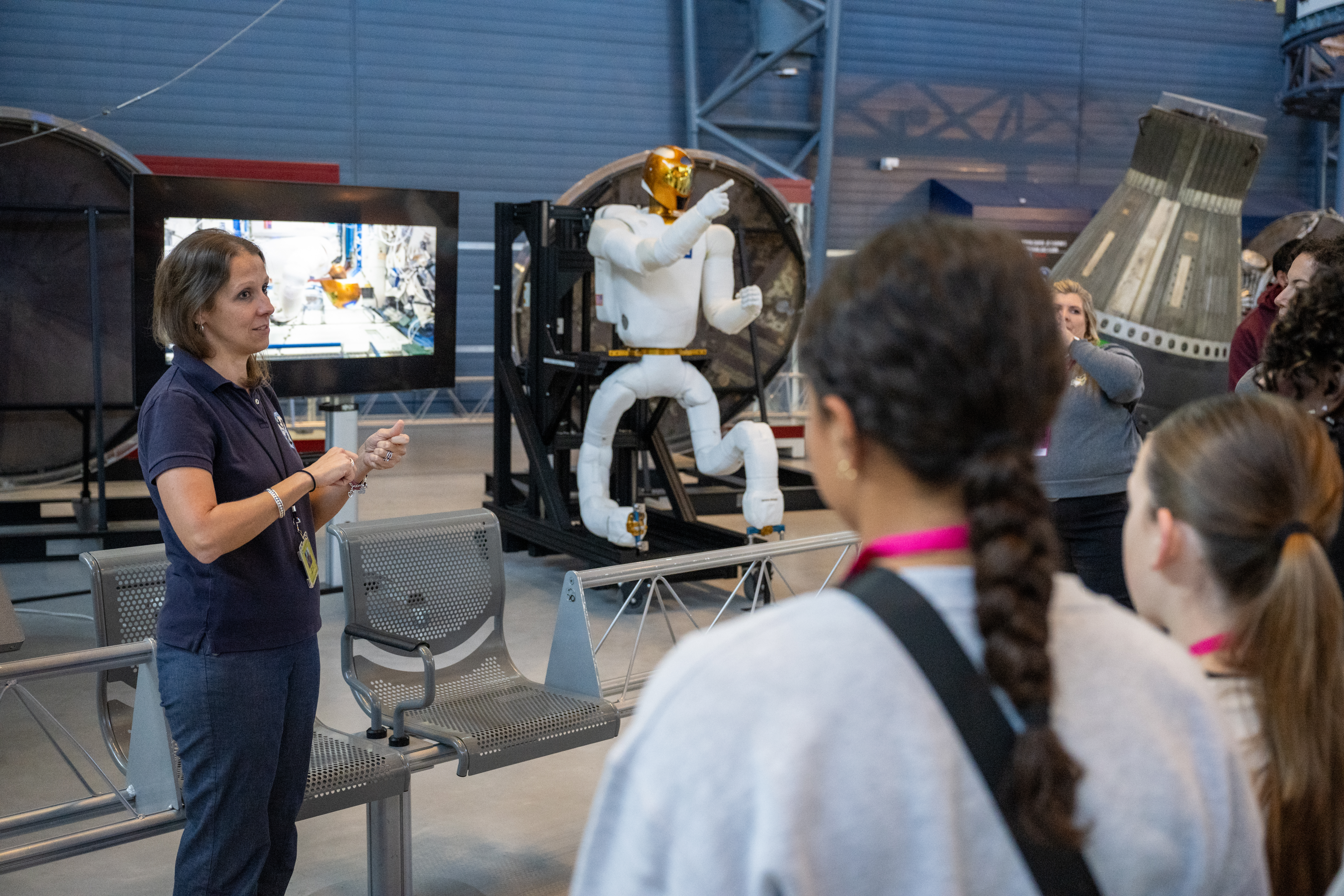 Robonaut 2 on display at NASM