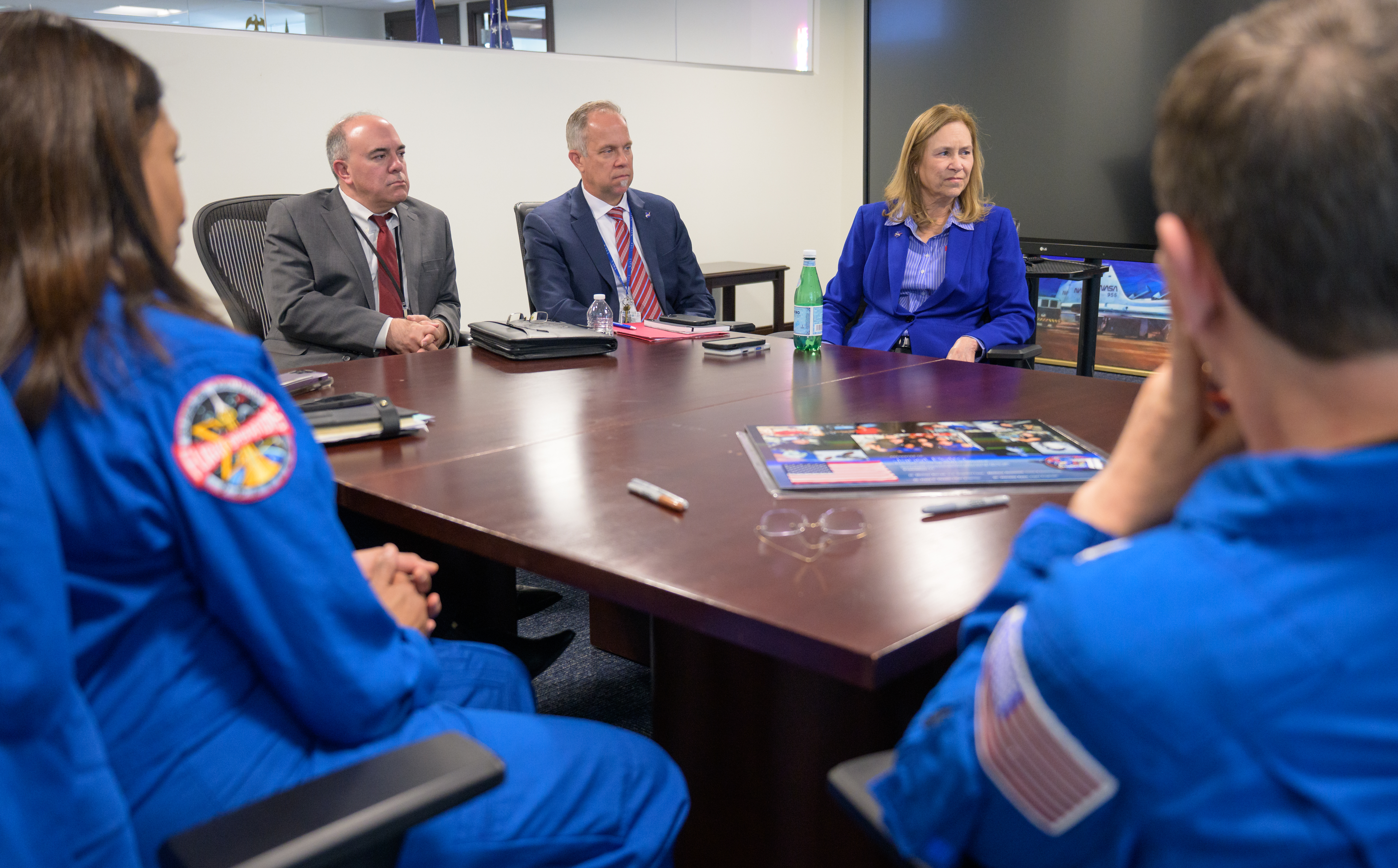 Expedition 71 Postflight Visit with NASA Senior Leadership