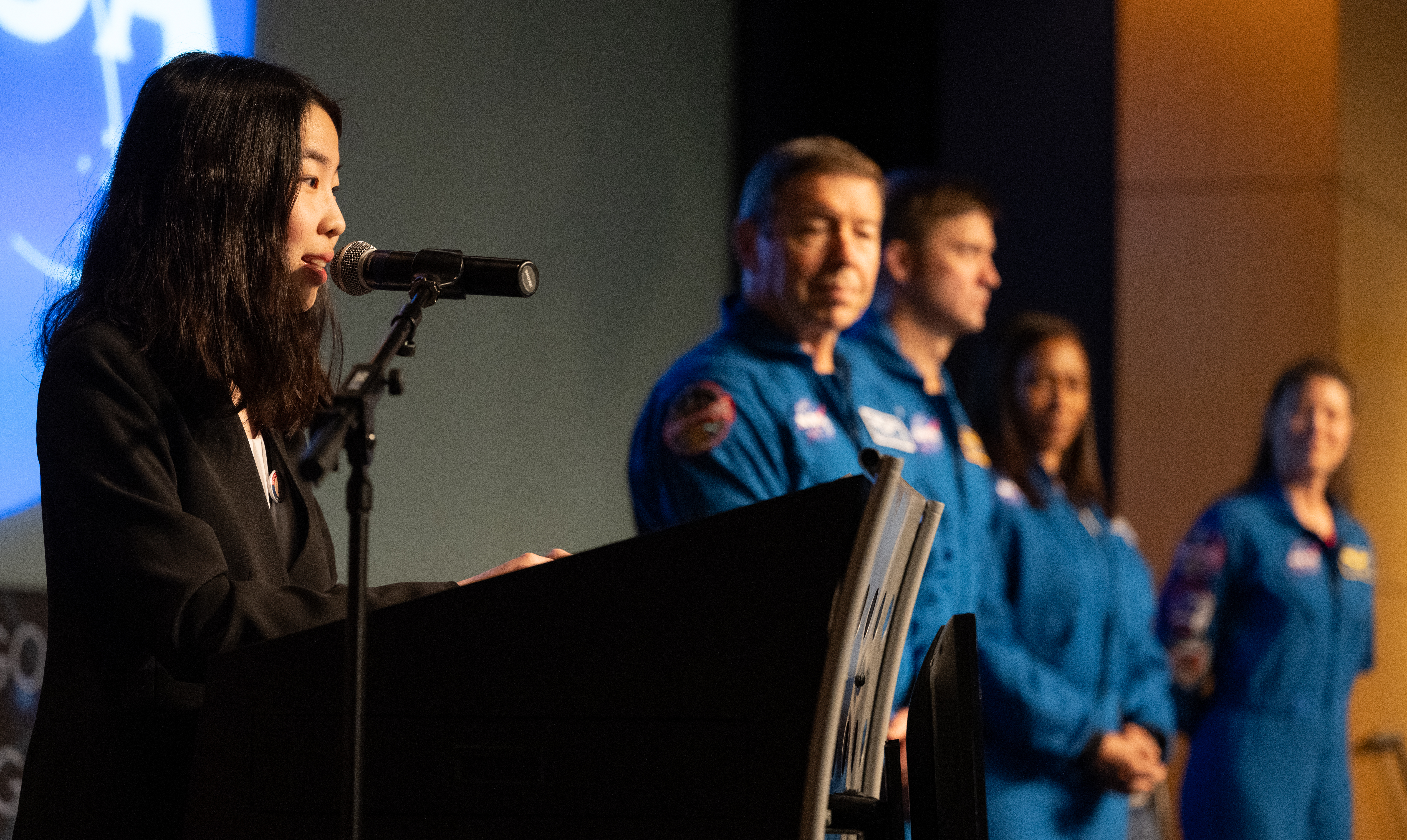 Expedition 71 Astronauts Speak with U.S. Senate Youth Program