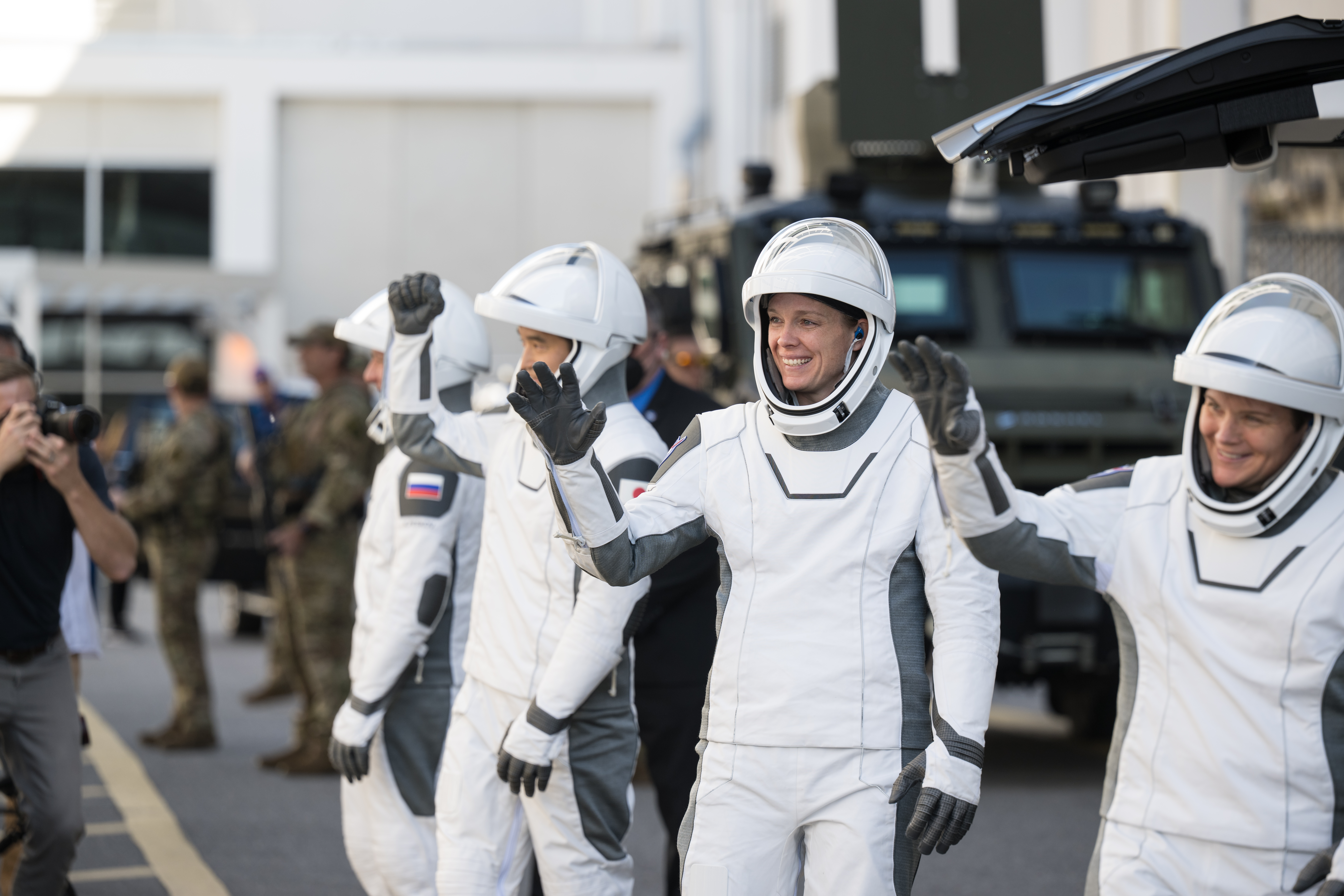 NASA’s SpaceX Crew-10 Crew Walkout