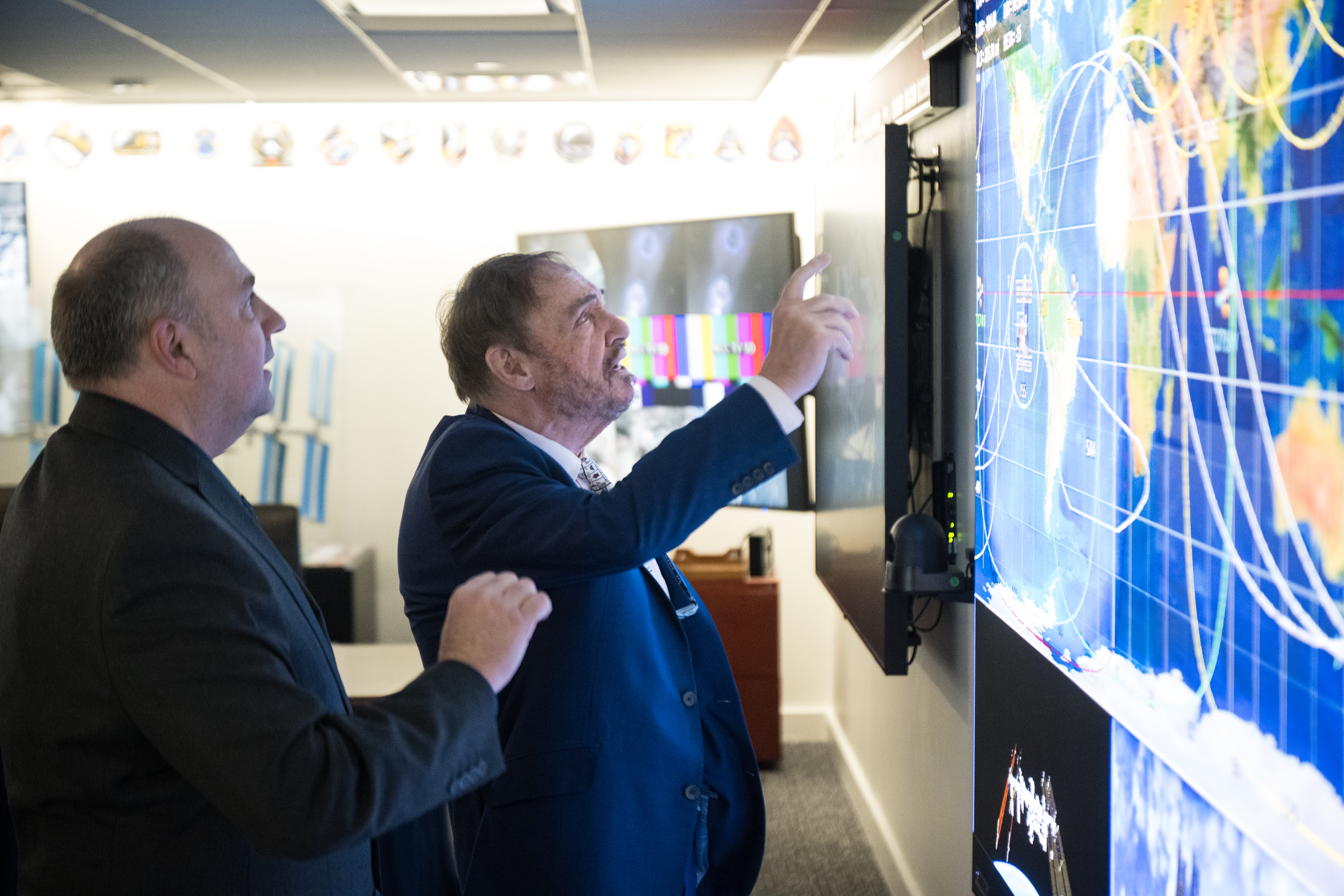 John Rhys-Davies at NASA Headquarters