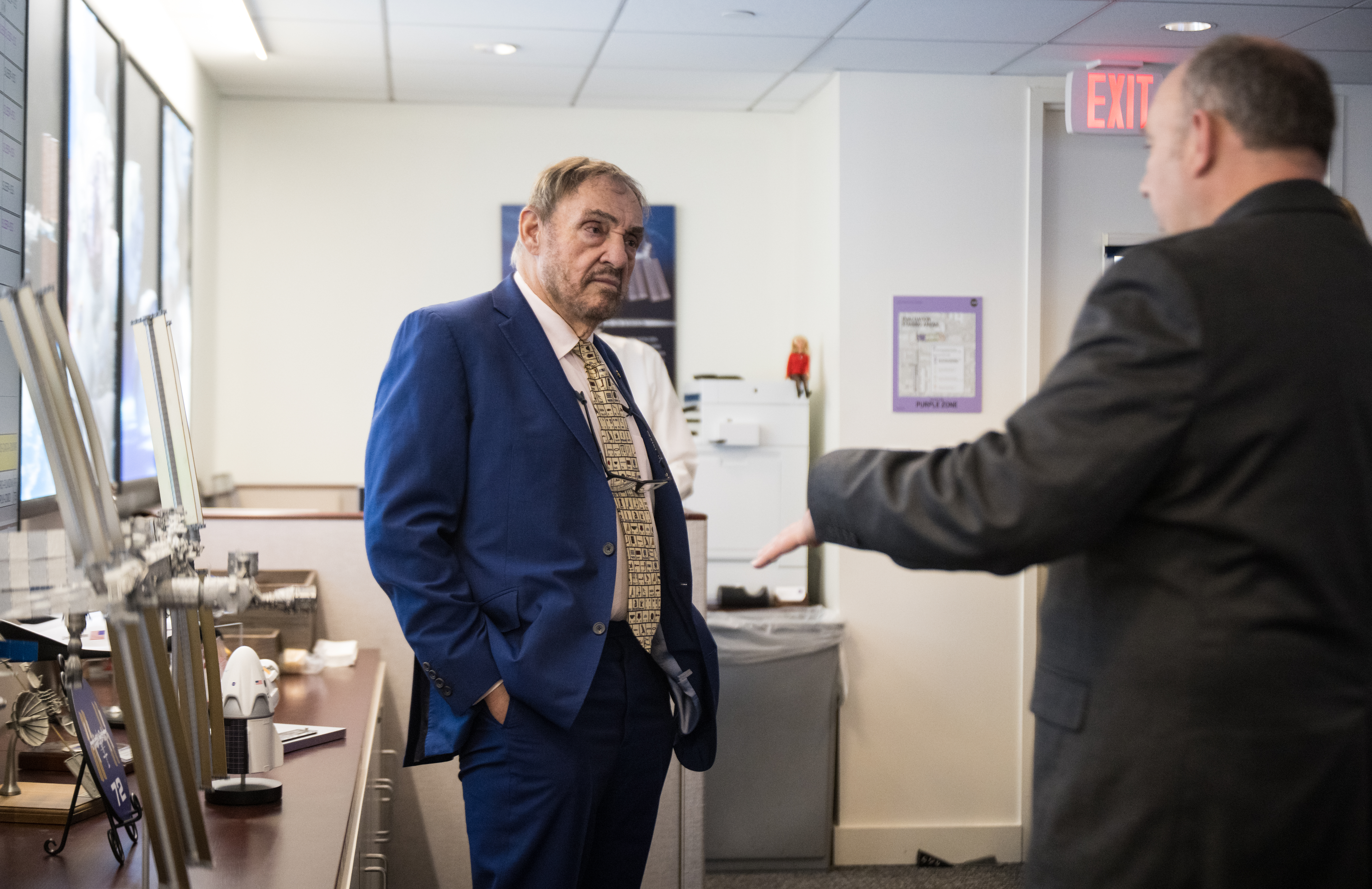 John Rhys-Davies at NASA Headquarters