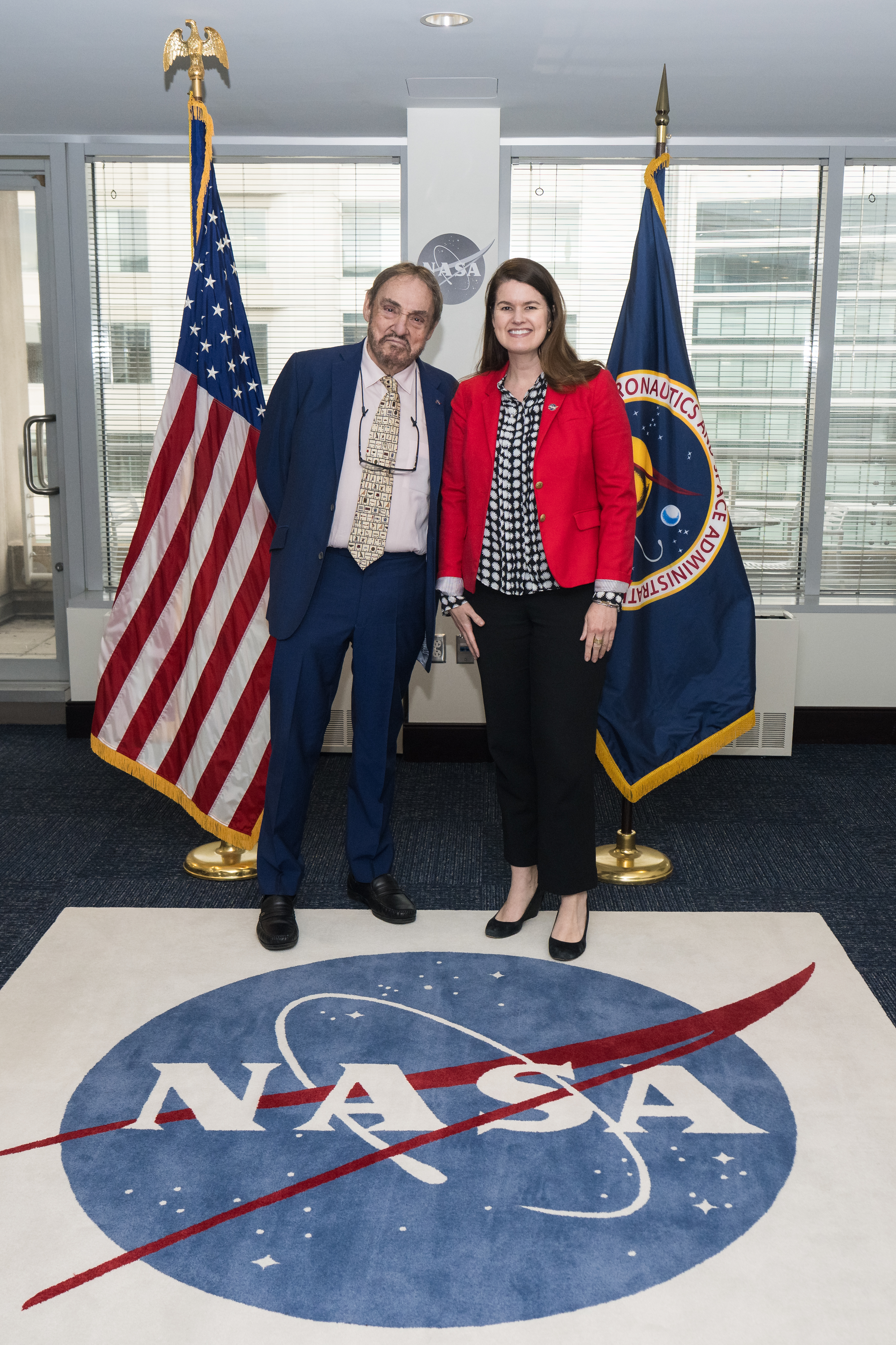 John Rhys-Davies at NASA Headquarters