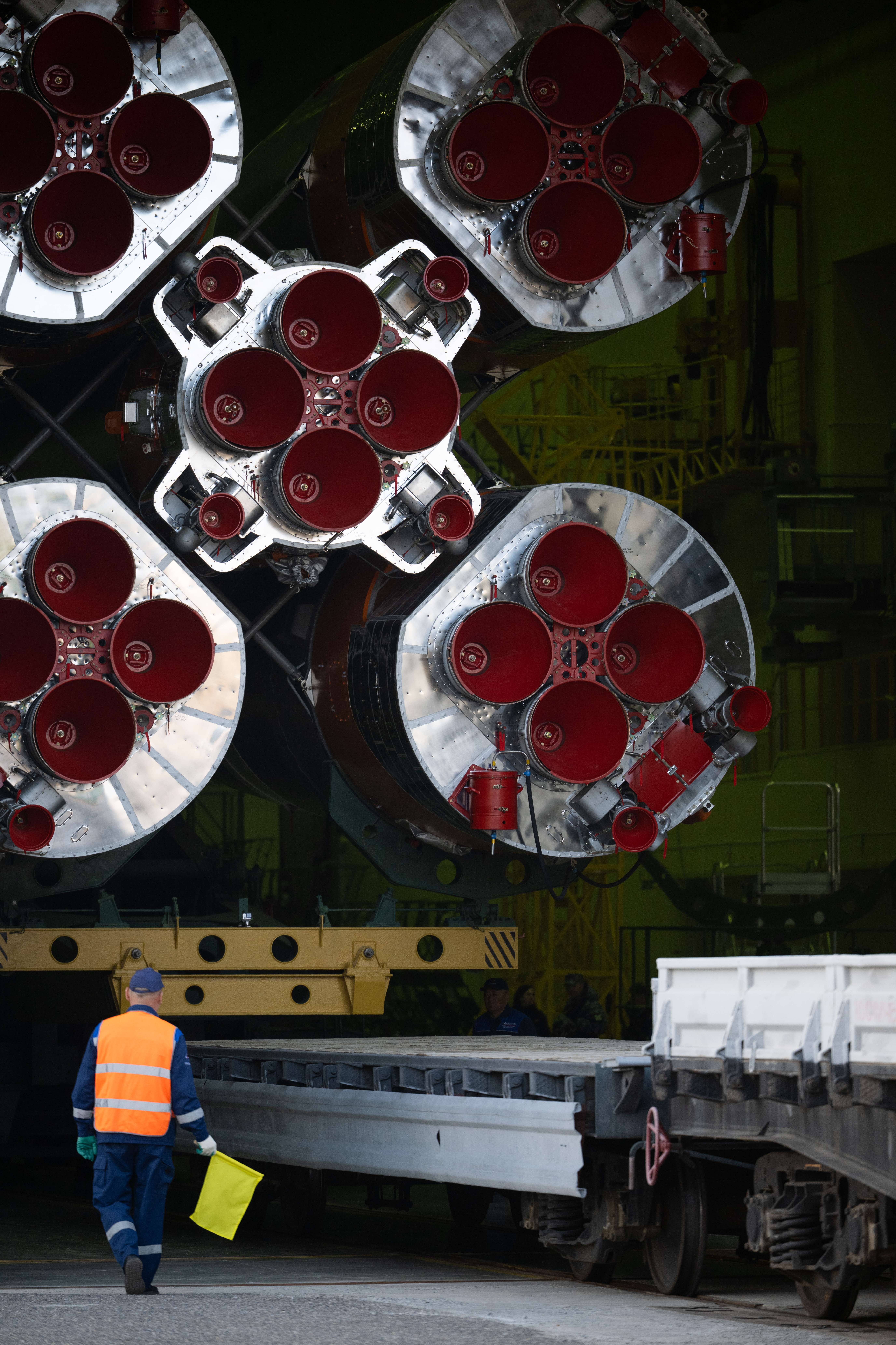 Expedition 73 Soyuz Rollout