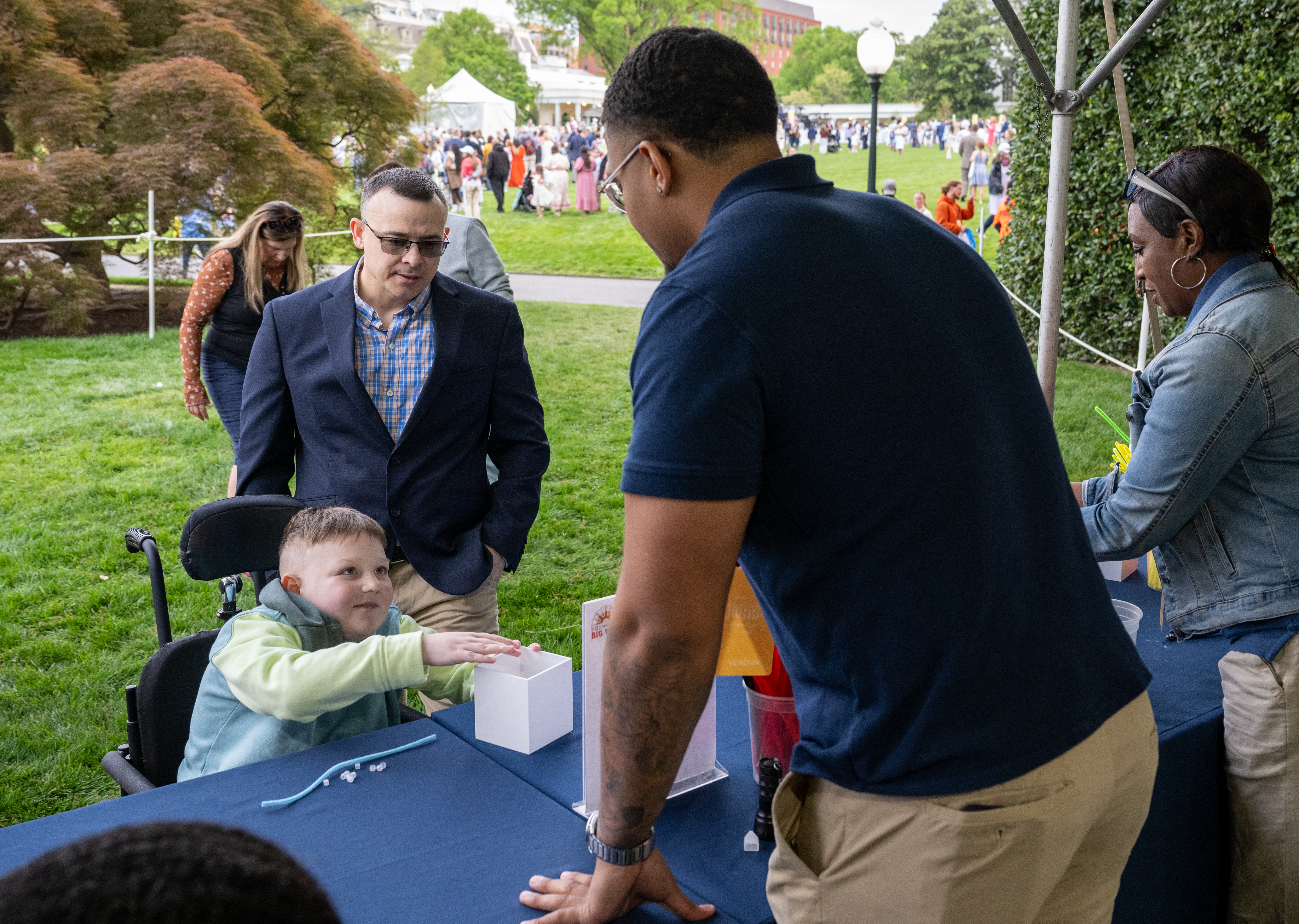 NASA STEM Activities at the White House Easter Egg Roll
