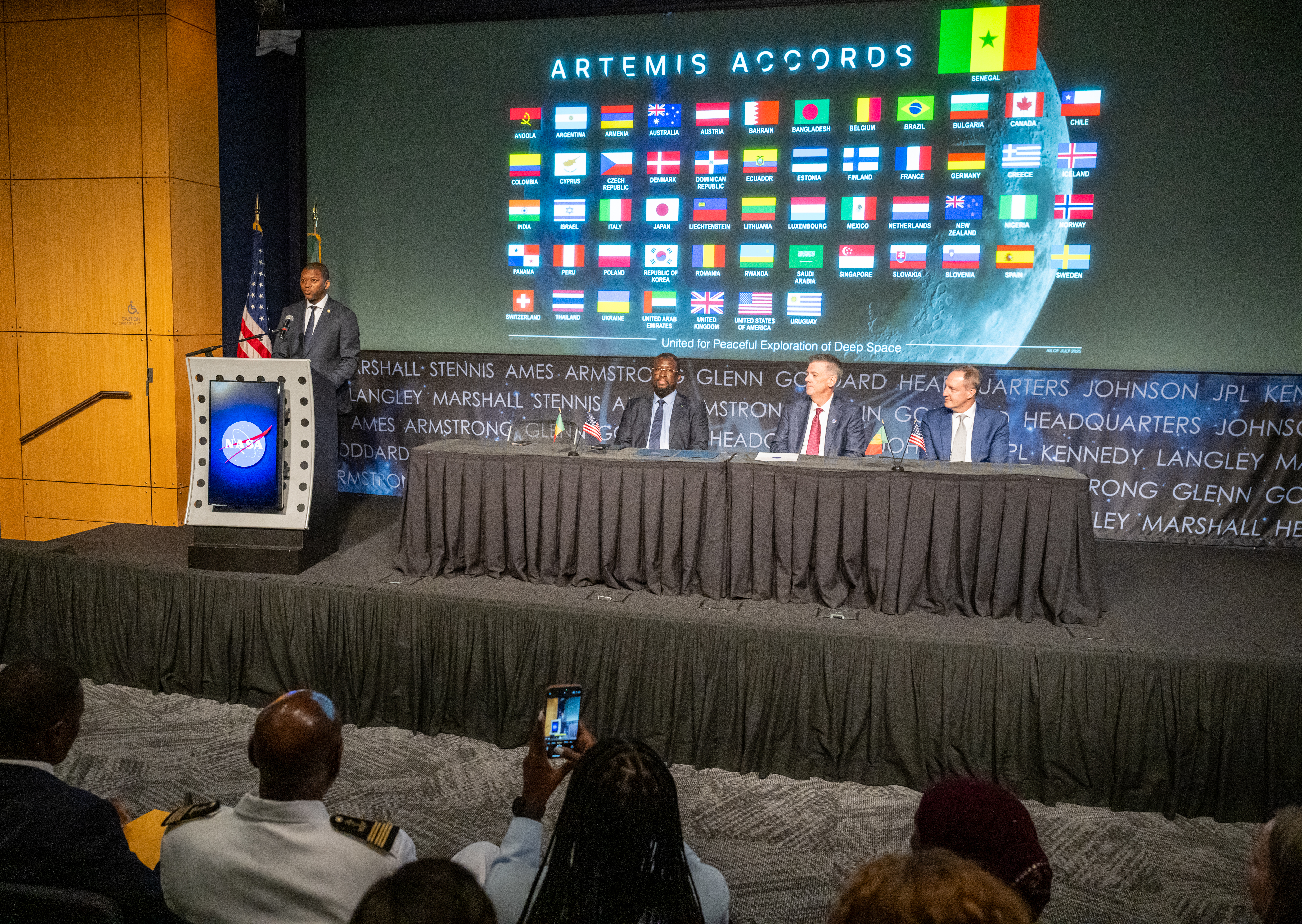 Senegal Artemis Accords Signing