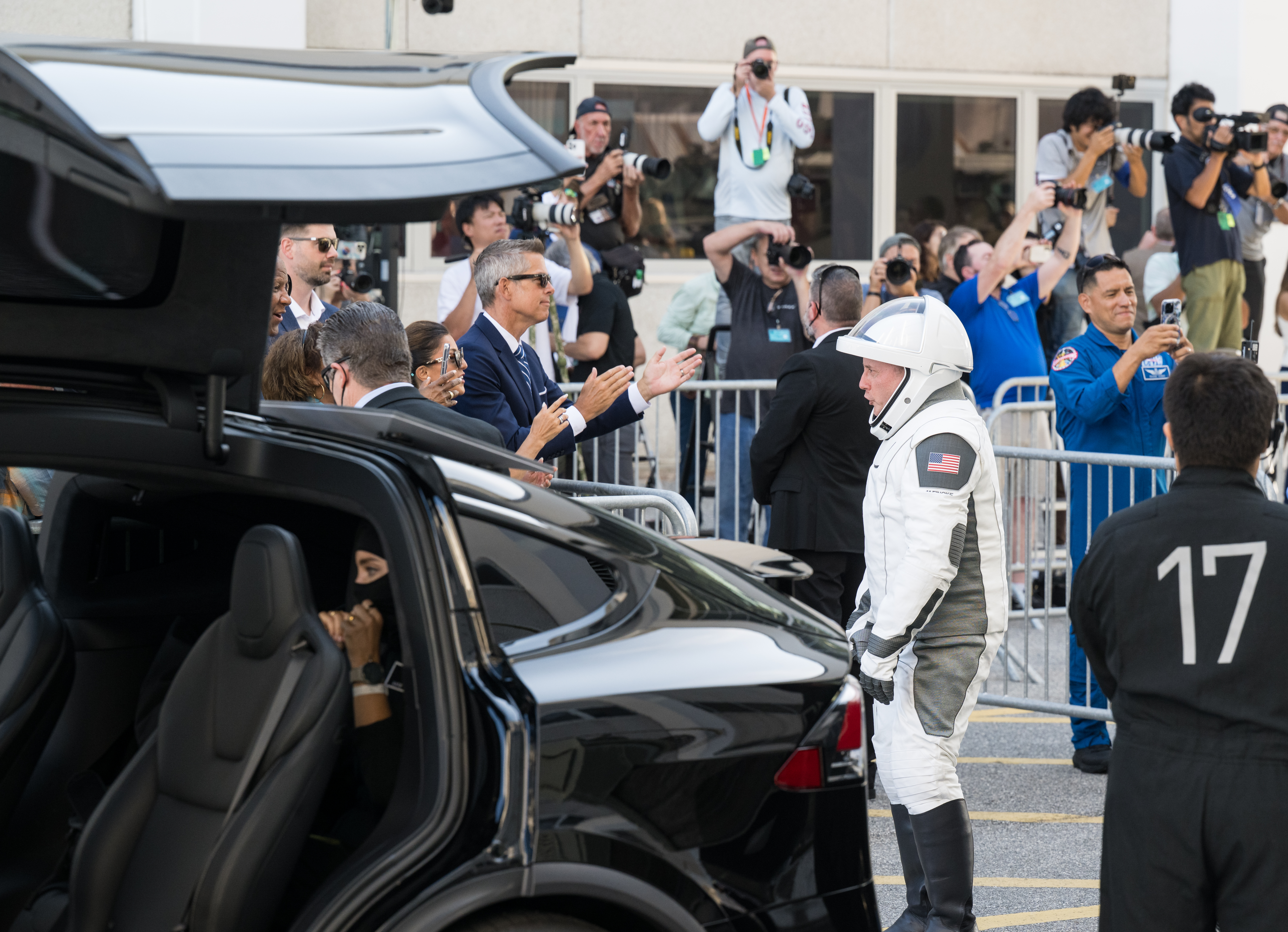 NASA’s SpaceX Crew-11 Crew Walkout