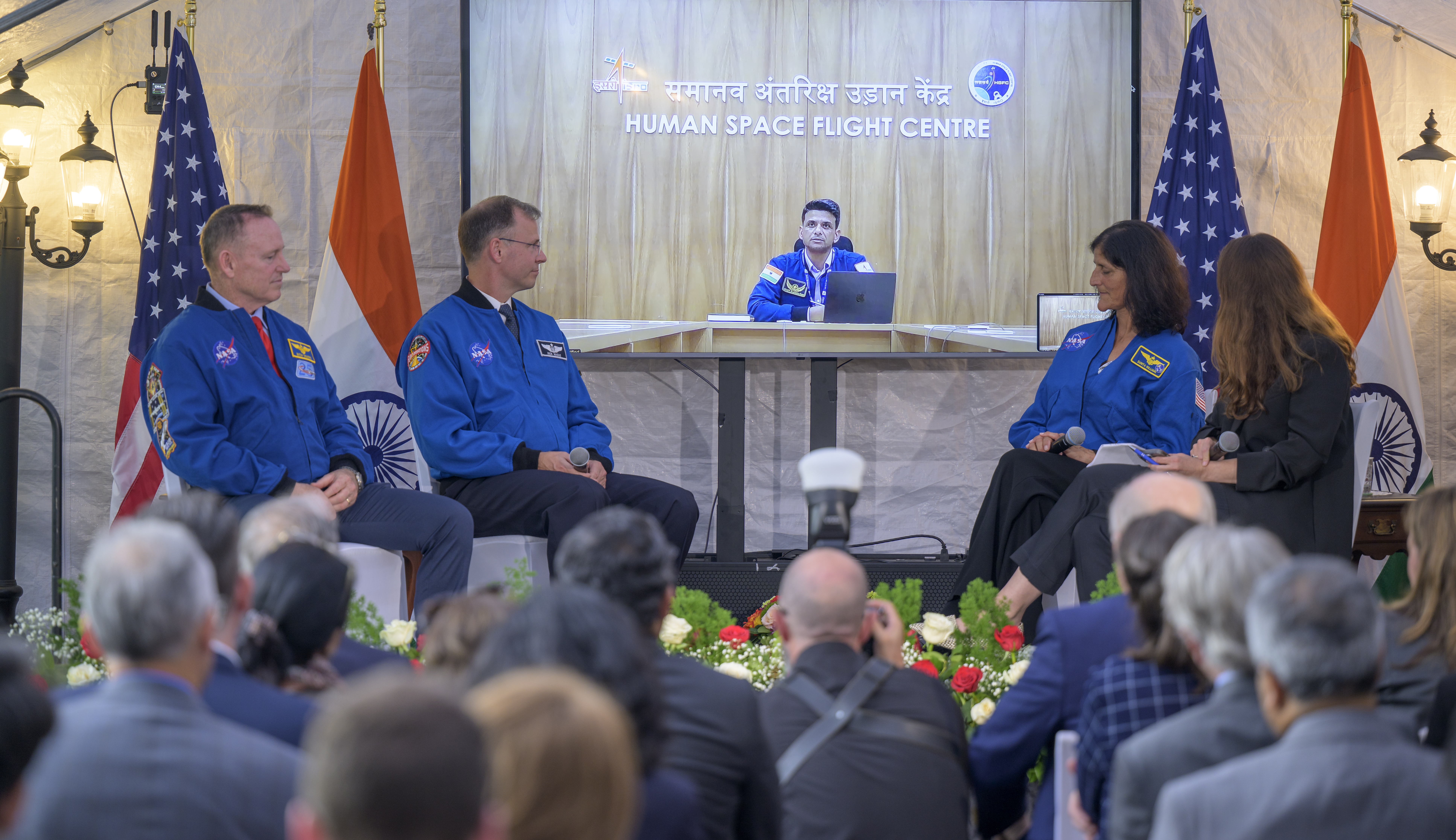Expedition 72 Crew attend event at Indian Ambassadors’ Residen