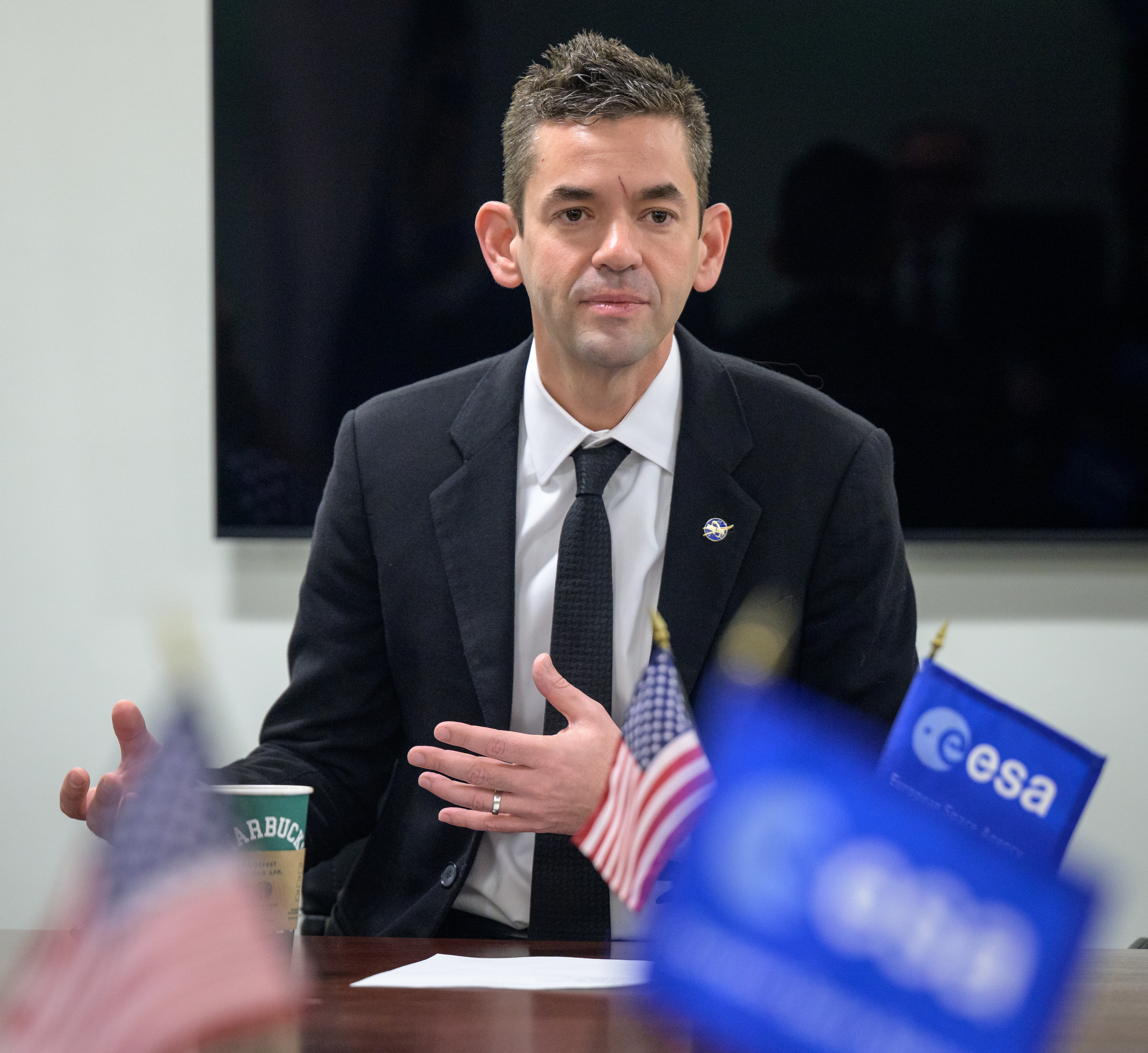 NASA Admin Isaacman Meets with ESA Director General Aschbacher