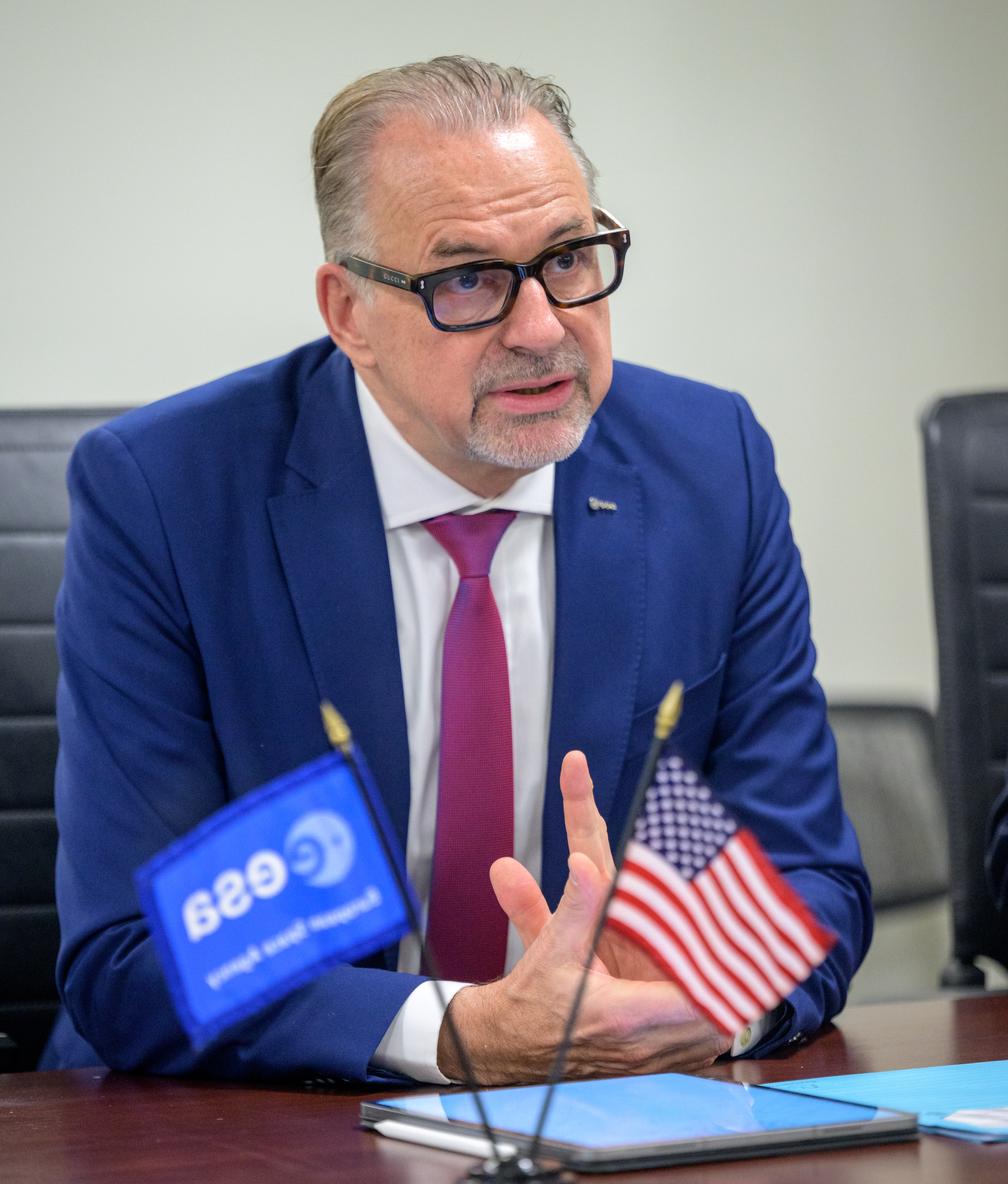 NASA Admin Isaacman Meets with ESA Director General Aschbacher