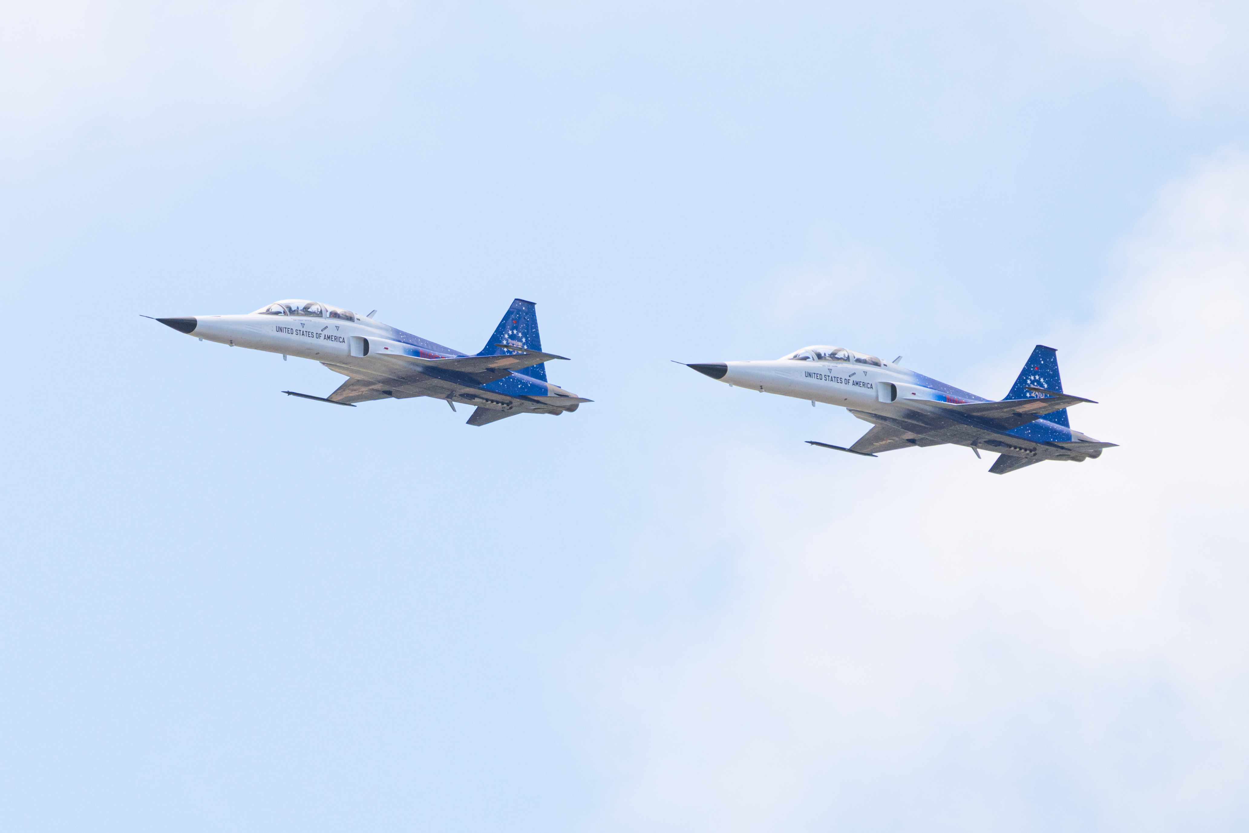 Employee Flight with Administrator Isaacman's F-5 Aircraft