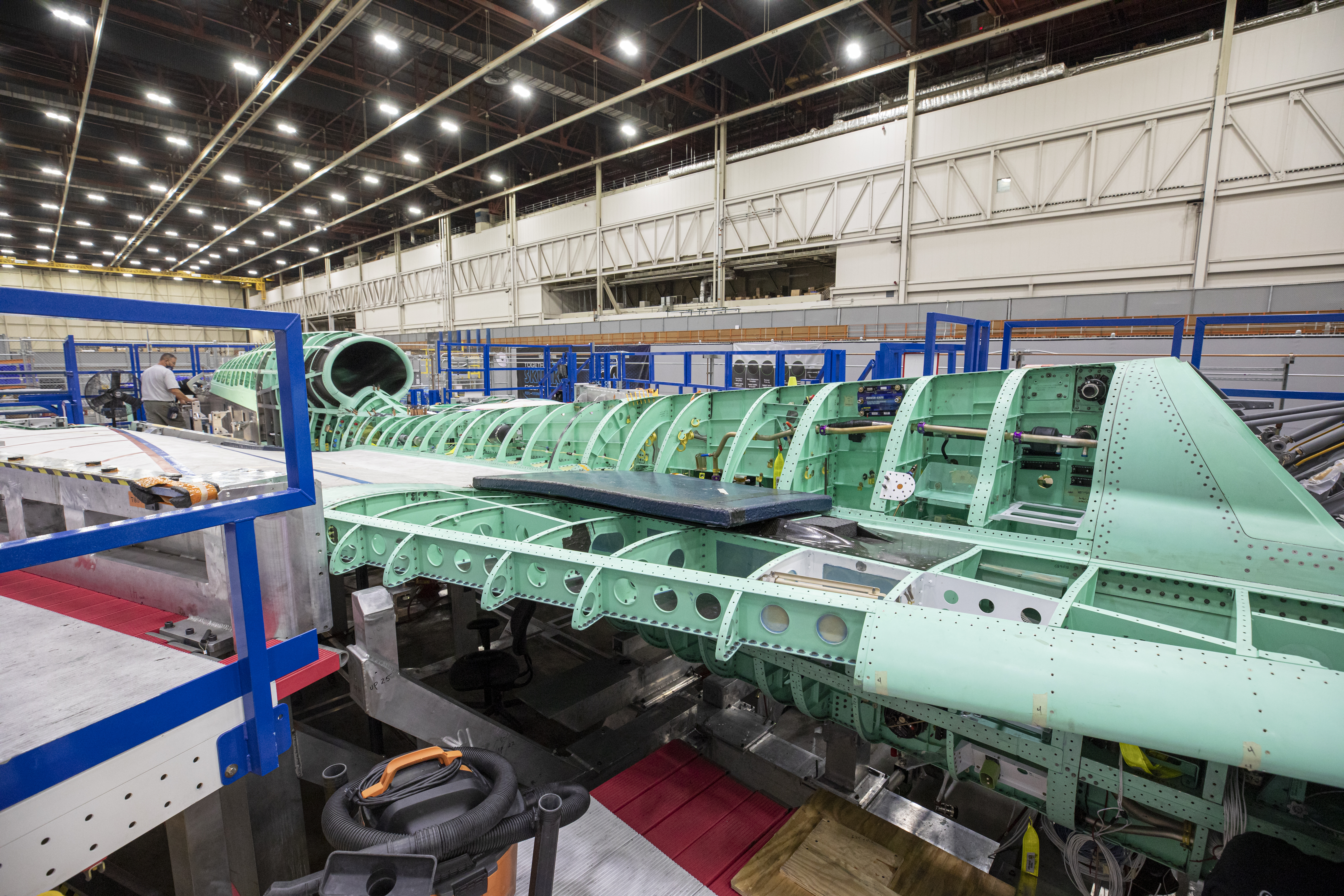 SEG 210 Forebody, SEG 430 Spine, SEG 500 Empennage