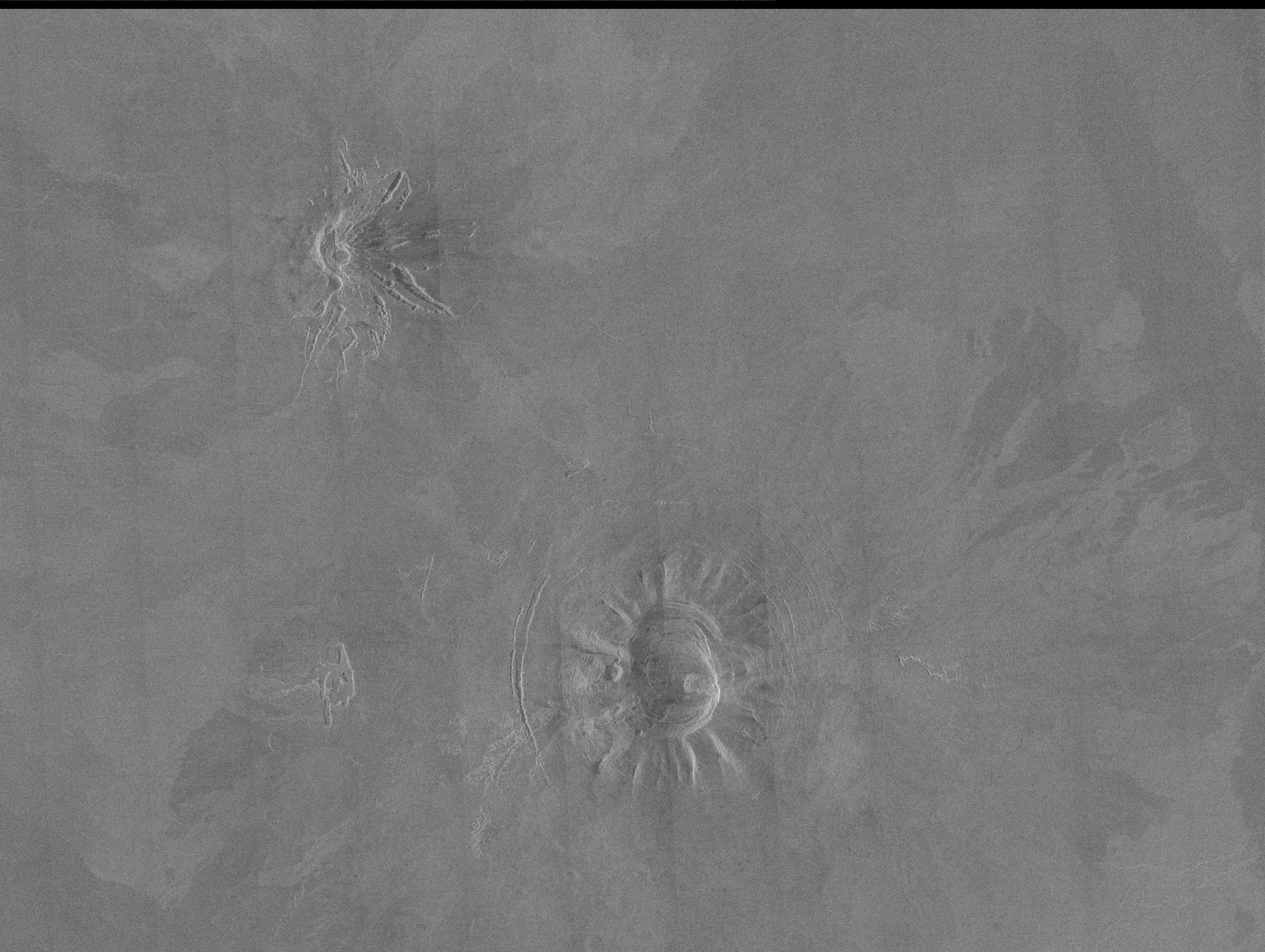 Venus - Volcanic Domes East of Beta Regio