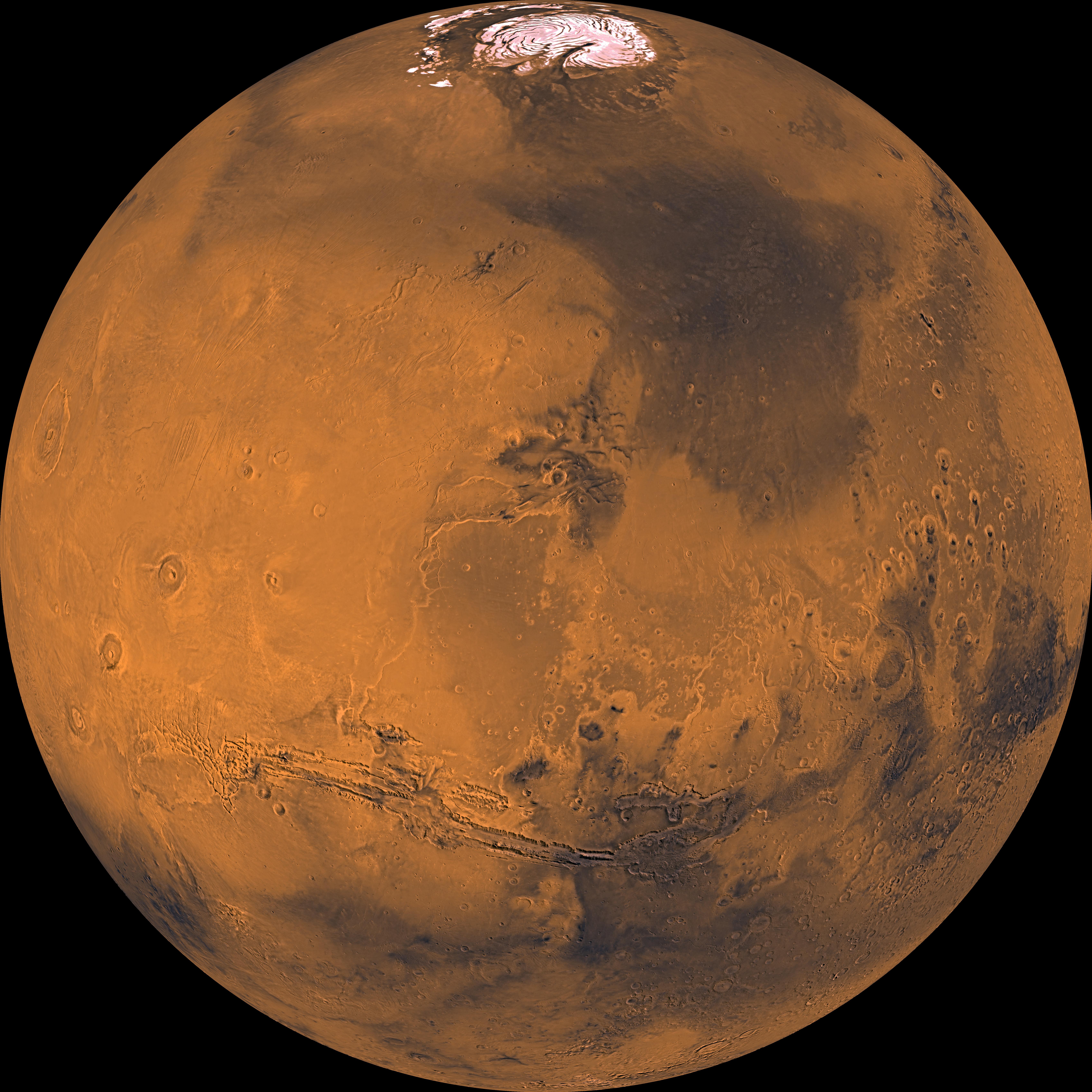 Global Color Views of Mars