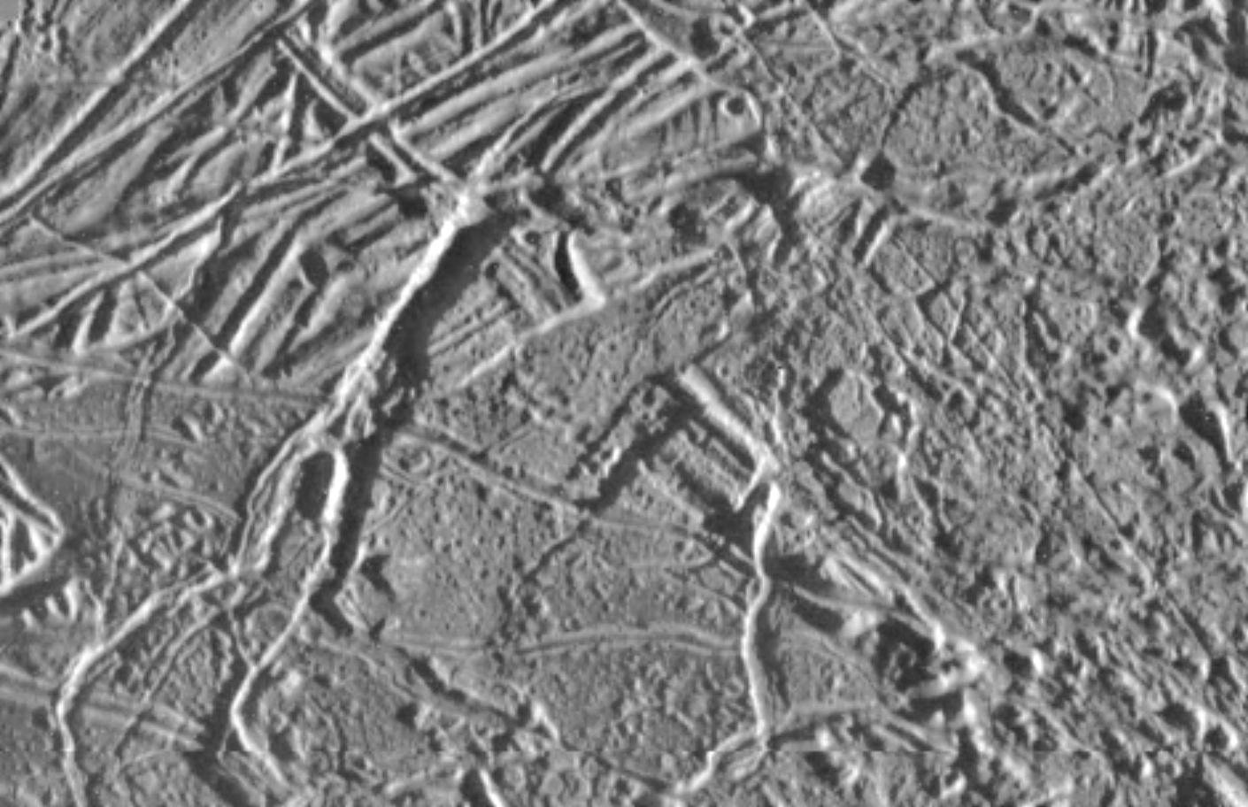 Ridges on Europa