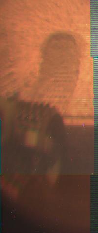 A Rover Wheel in Soil - Color