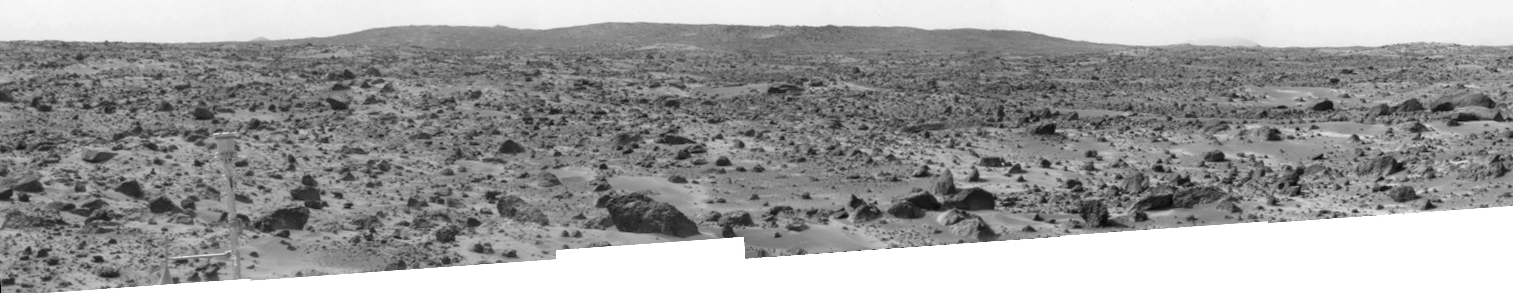 Big Crater as Viewed by Pathfinder Lander