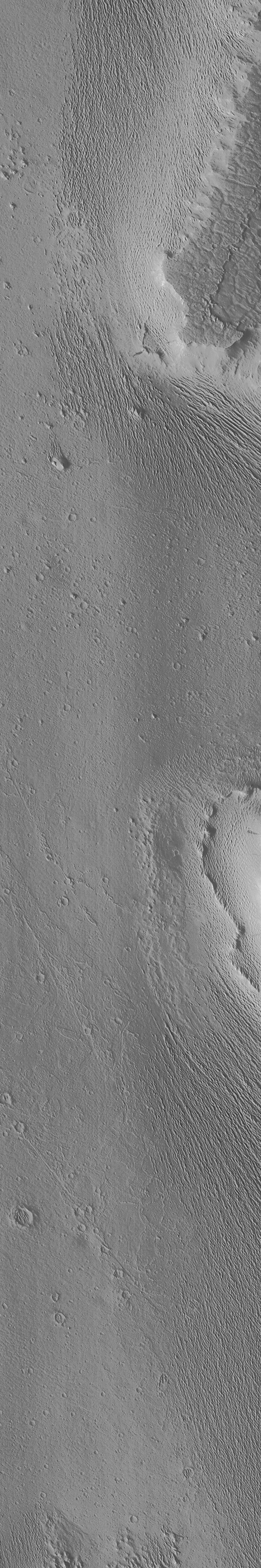 Medusae Fossae Formation - High Resolution Image