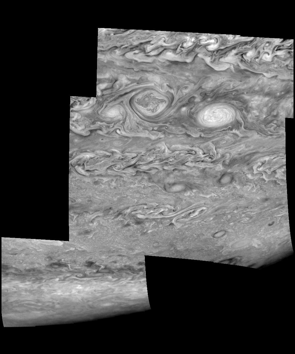 Jupiter Southern Hemisphere in the Near-Infrared Time Set 3