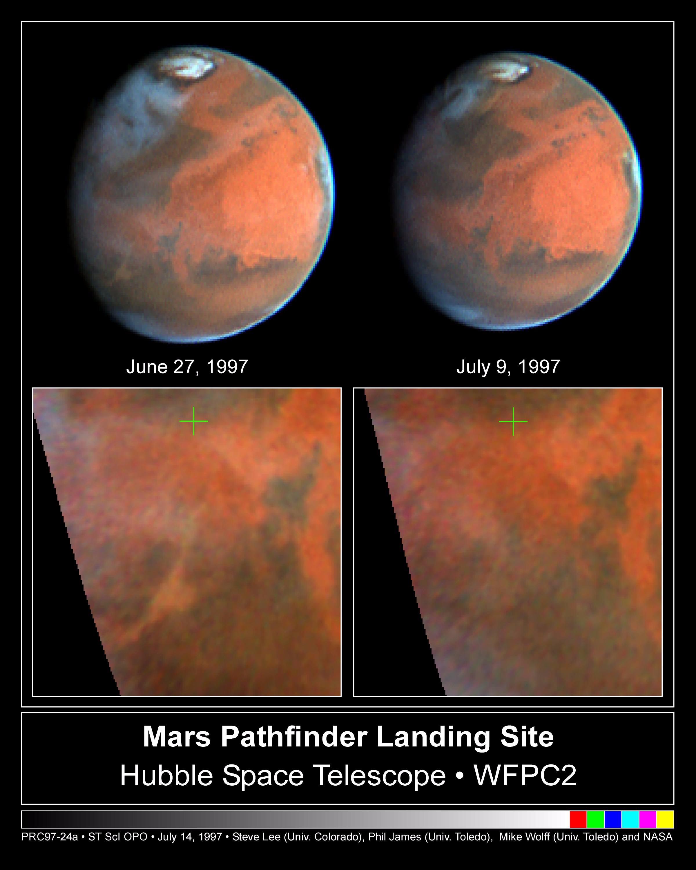 Decay of a Martian Dust Storm