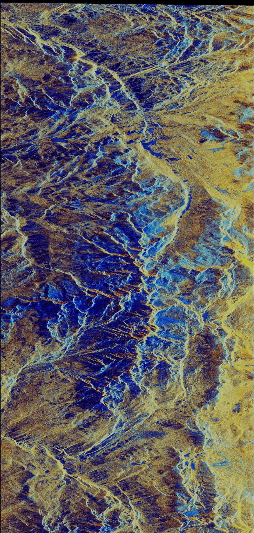 Space Radar Image of Mammoth, California