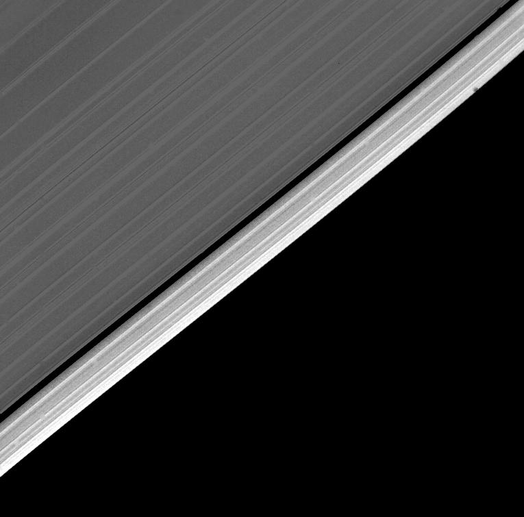 Outer Edge of Saturn A-ring
