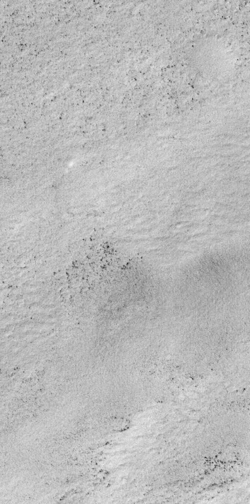 Winter Frosts of the Retreating South Polar Cap
